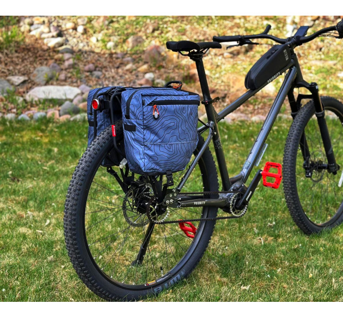 Bicycle pannier bike bag trunk gear Lesenok- ''Prostir"