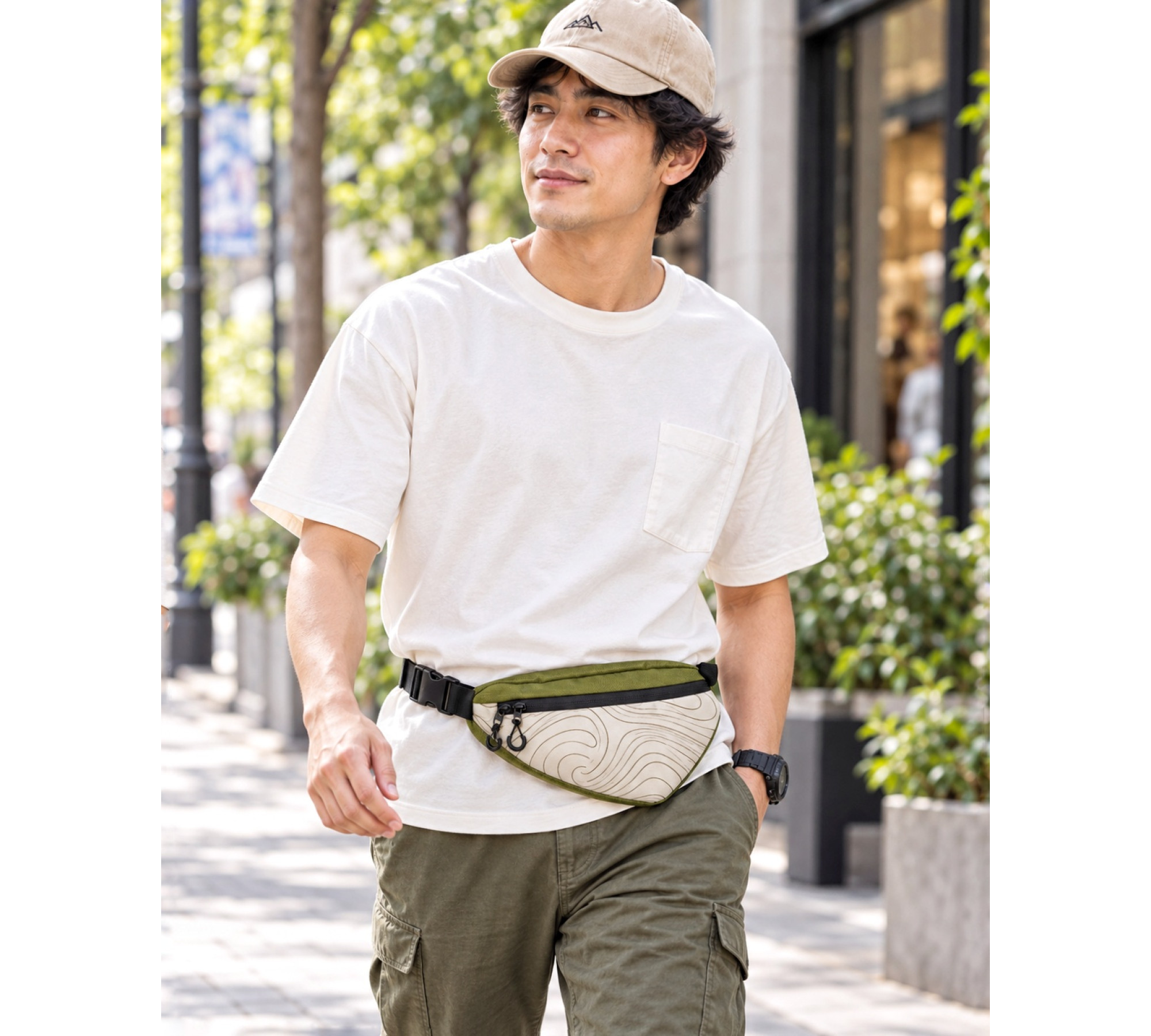 TRVL Cycling Waist Bag for City Rides & Travel