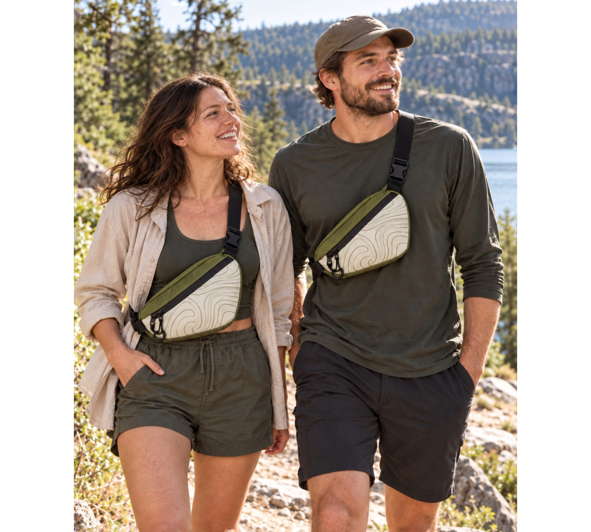 TRVL Cycling Waist Bag for City Rides & Travel