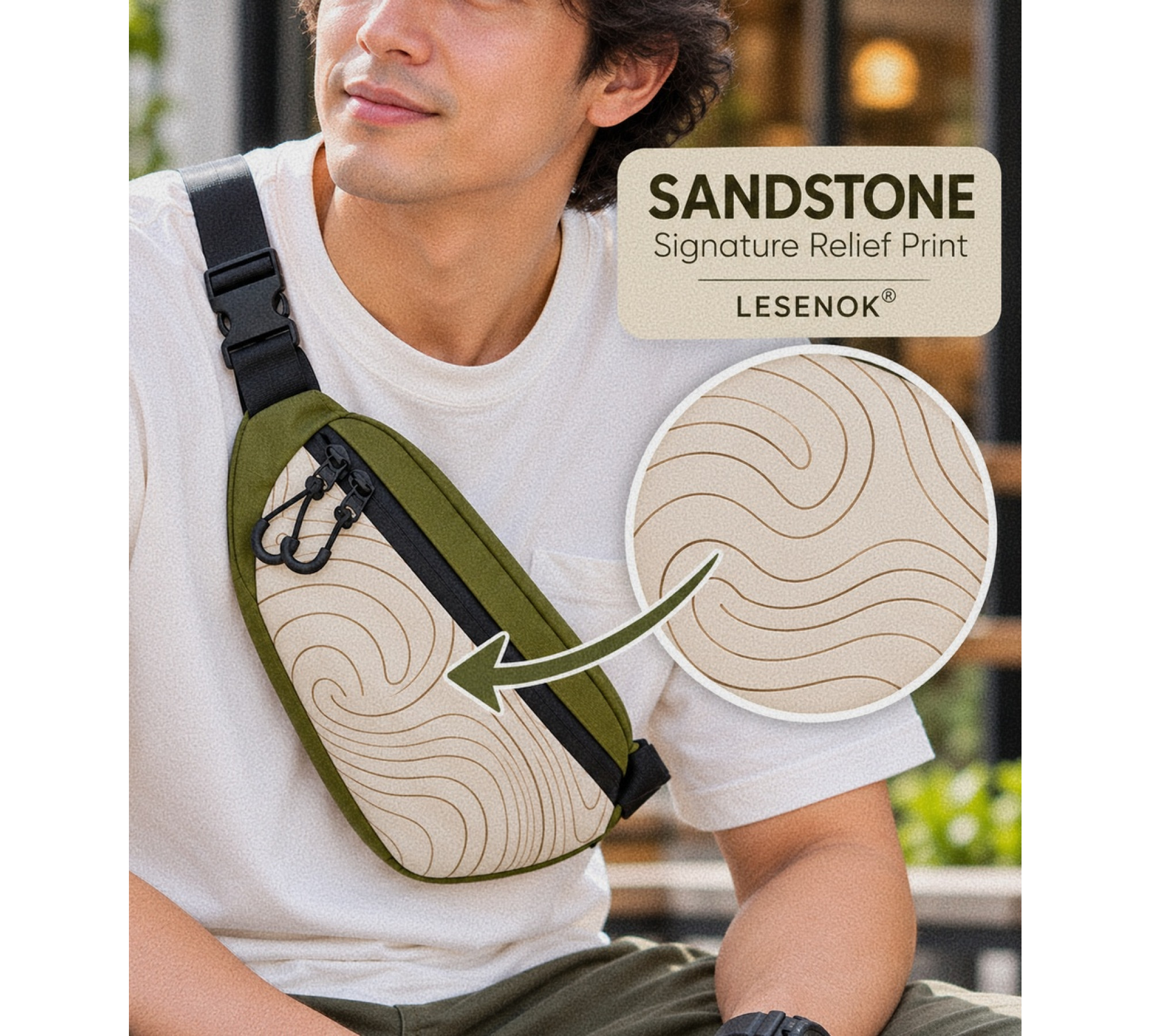 TRVL Cycling Waist Bag for City Rides & Travel