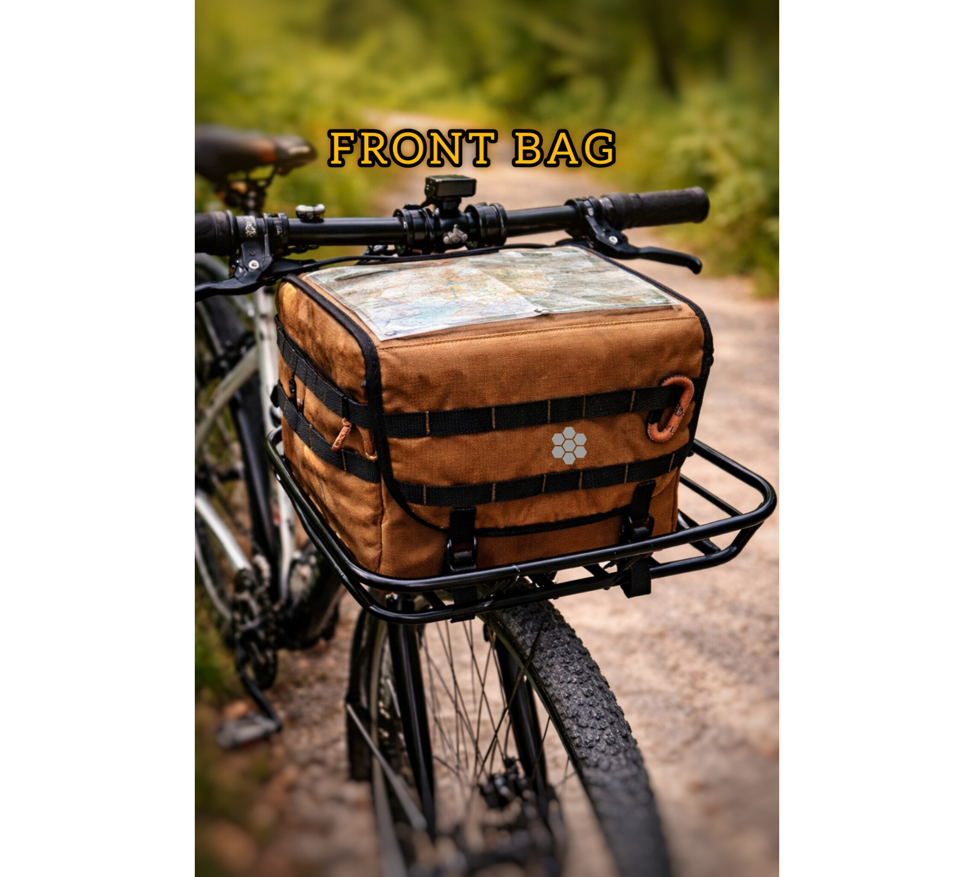Front Rack Bike Bag with Map Pocket – BIG WAY Lesenok
