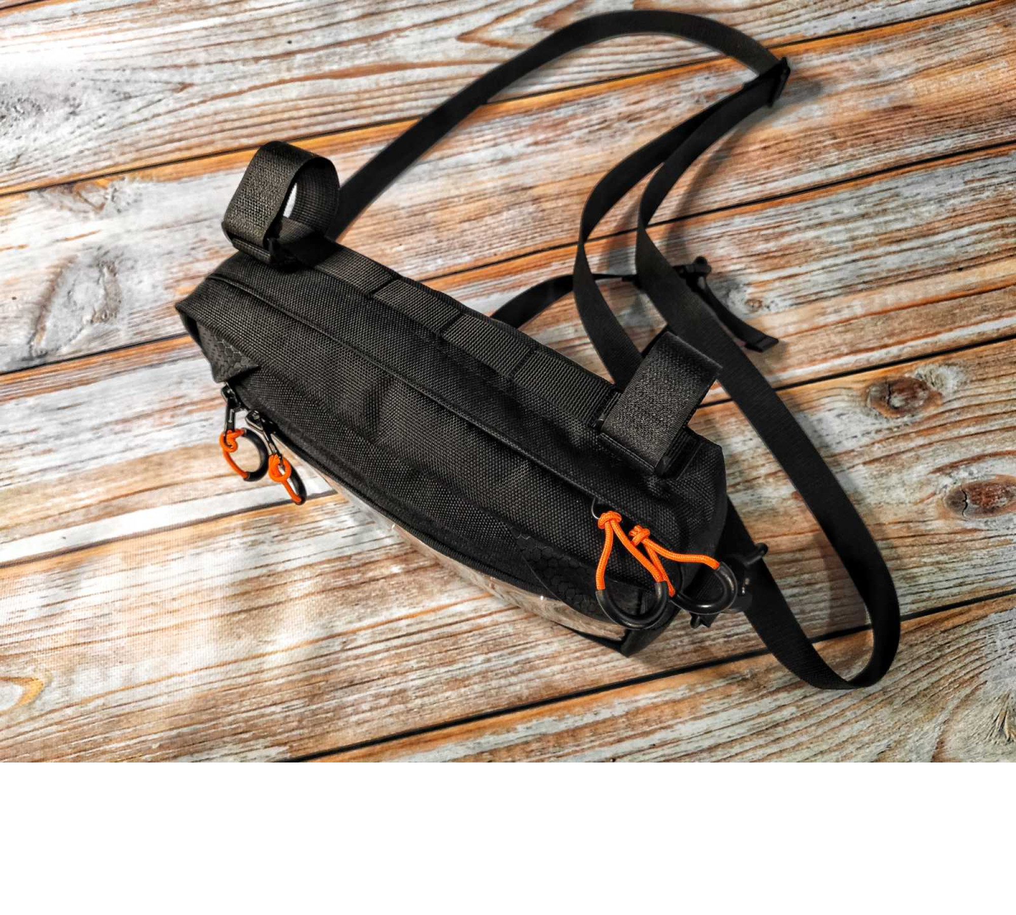 Handlebar ride bag bag clear front Lesenok