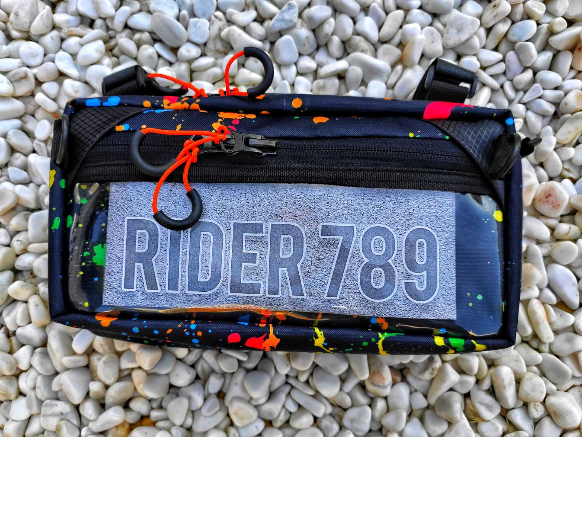 Handlebar ride bag bag clear front Lesenok