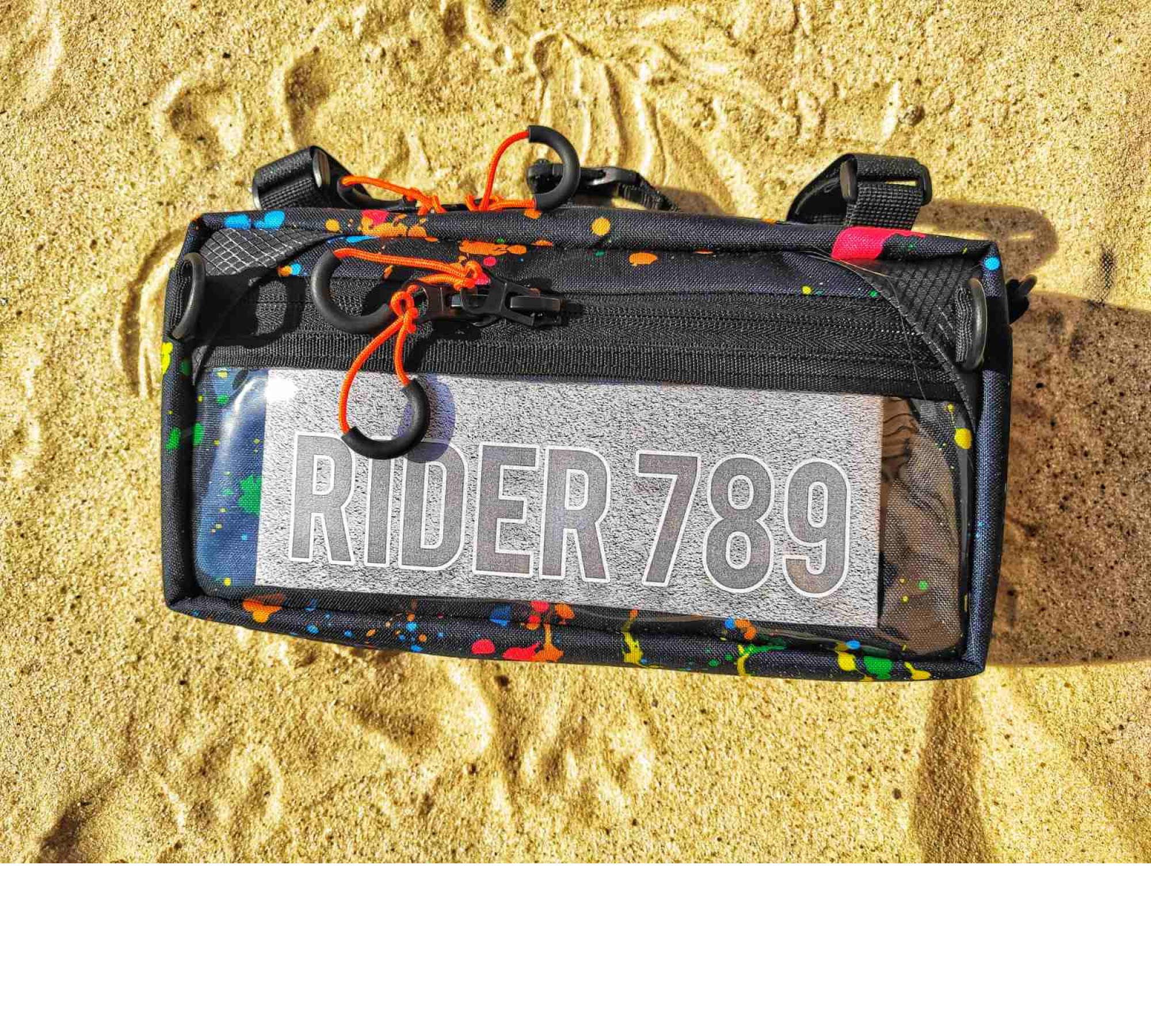 Handlebar ride bag bag clear front Lesenok