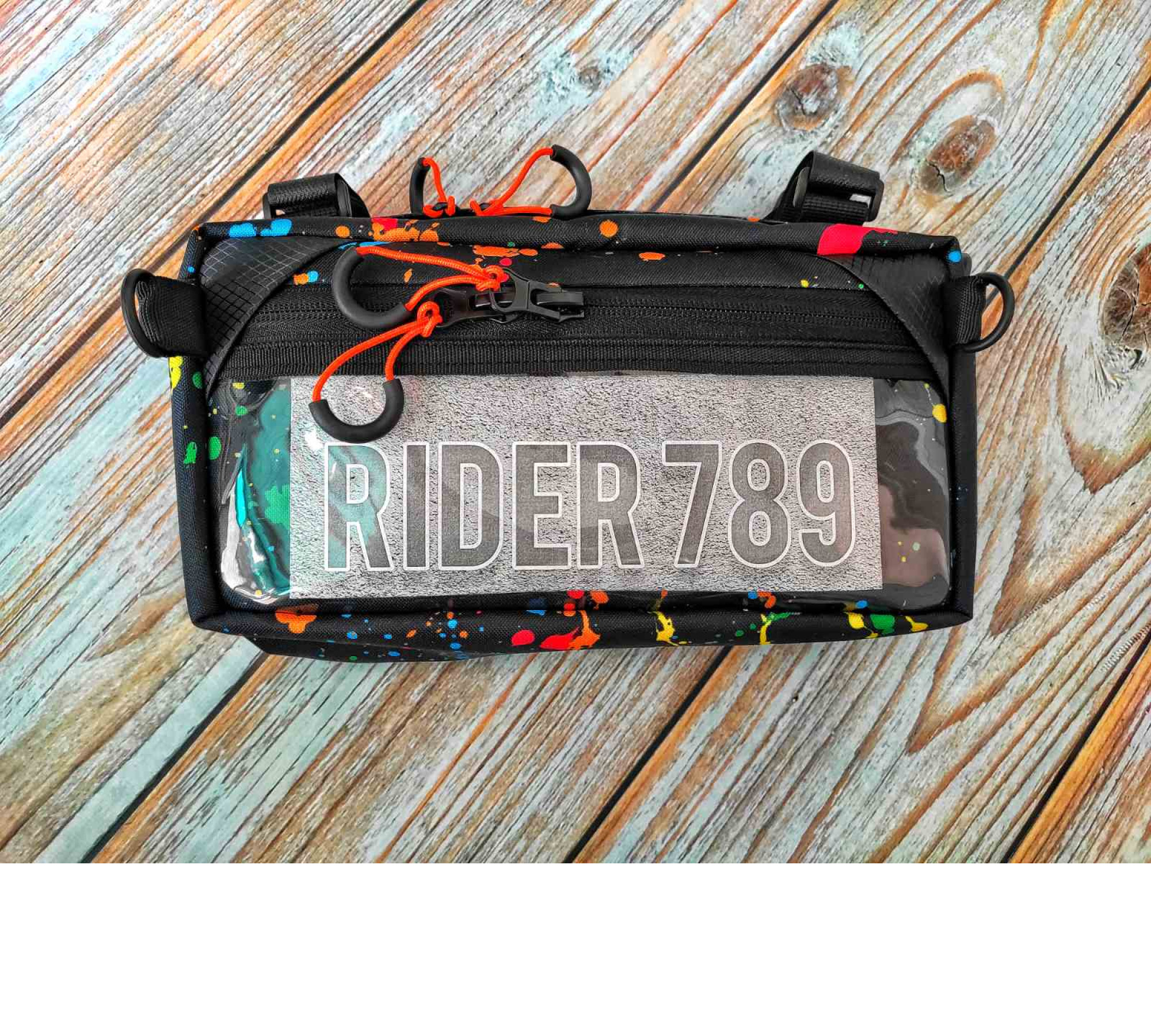 Handlebar ride bag bag clear front Lesenok