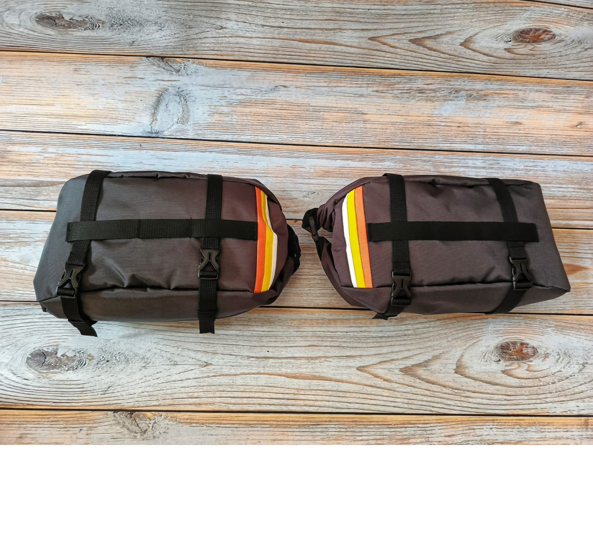 Fork Bike Bag — Rainbow Bikepacking Edition