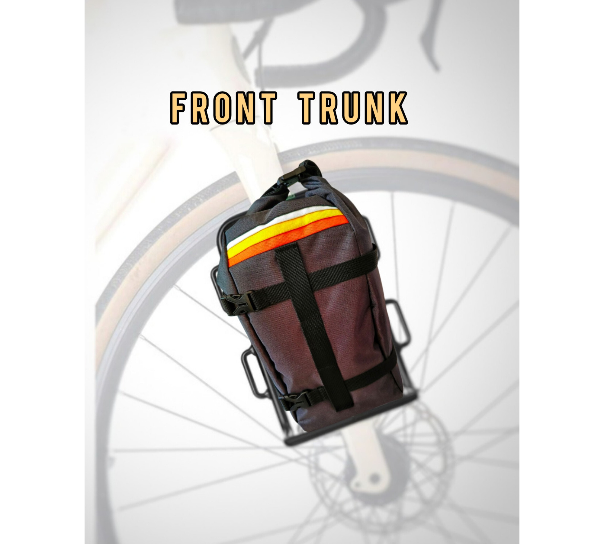 Fork Bike Bag — Rainbow Bikepacking Edition