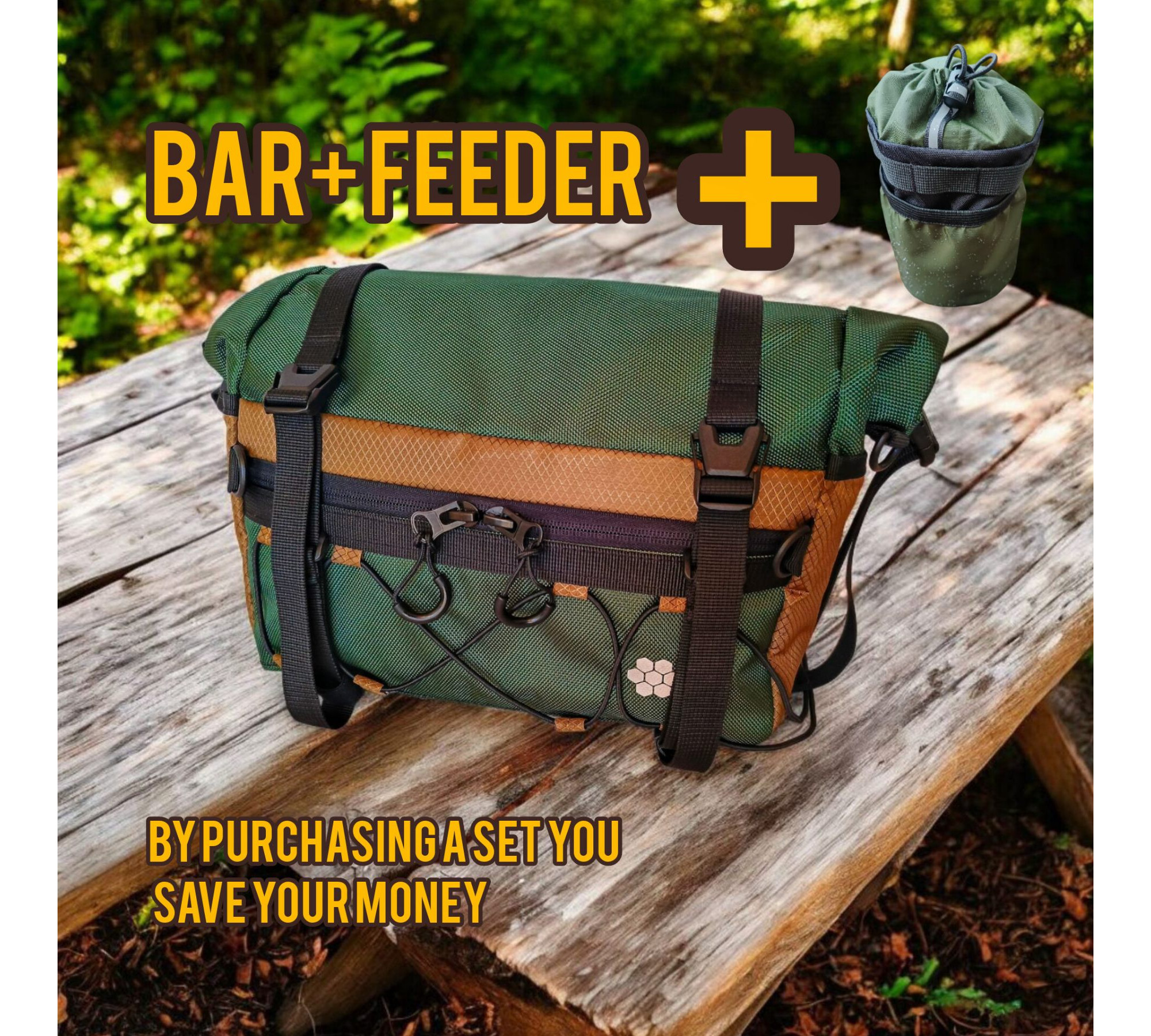 Handlebar Roll-Top Gear Bag — Urban Cycling