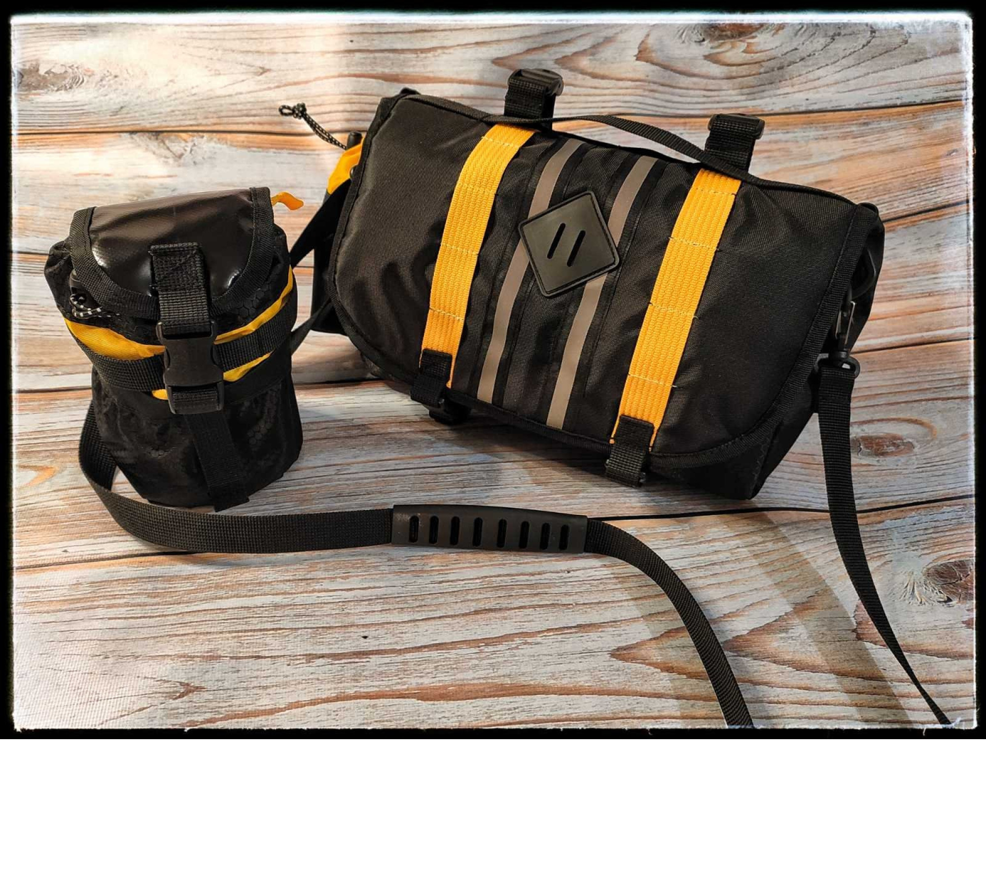 Handlebar Bag Big, Feeder bag Cycling Bags Bicycle handlebar bag Gravel bag Cycling gifts custom, bicycle accessories Bicycle gear.