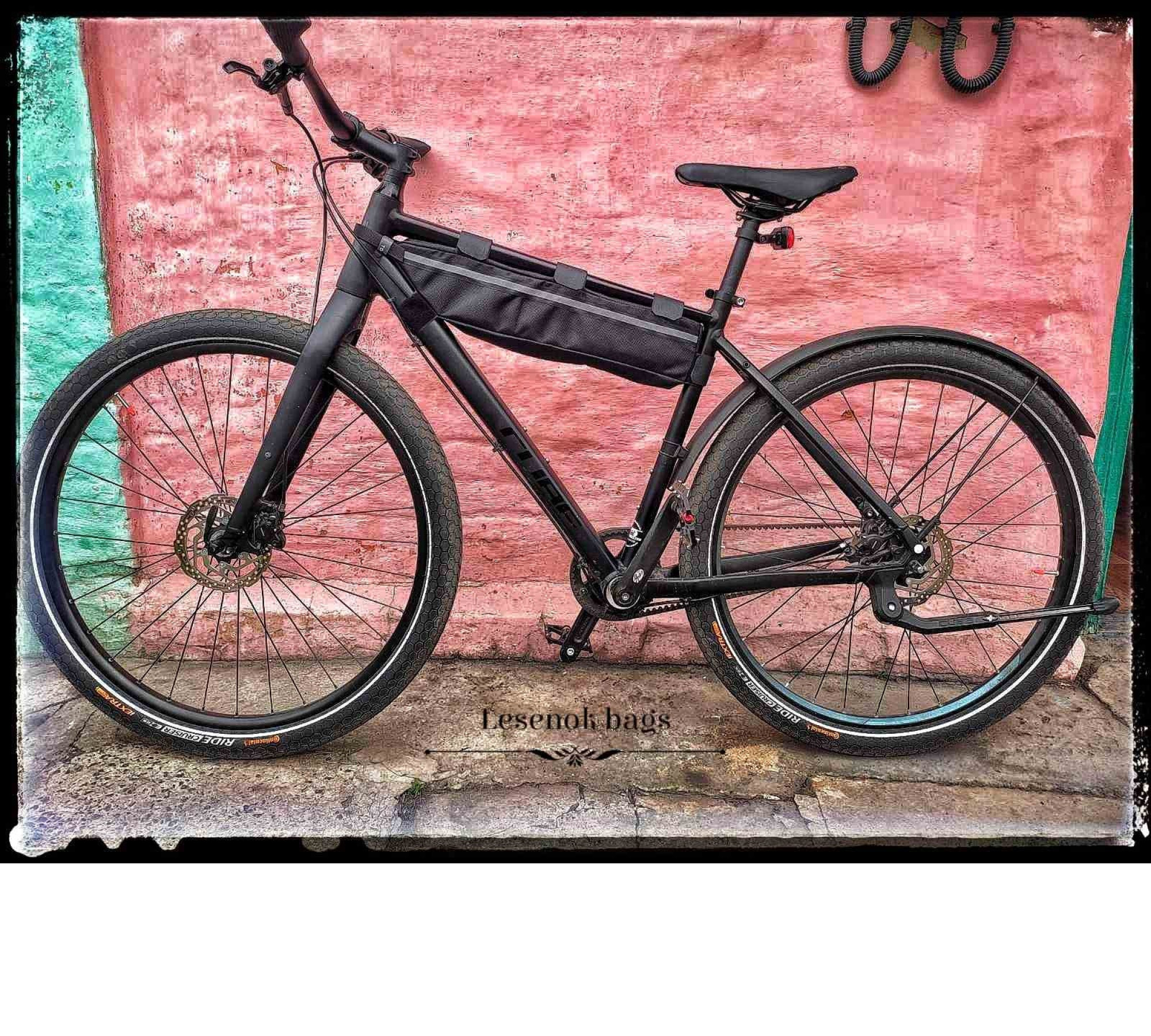 Bike Bag Pannier Frame Bike Bag Custom Bicycle gear gifts  Frame gravel bag Bicycle accessories bag!