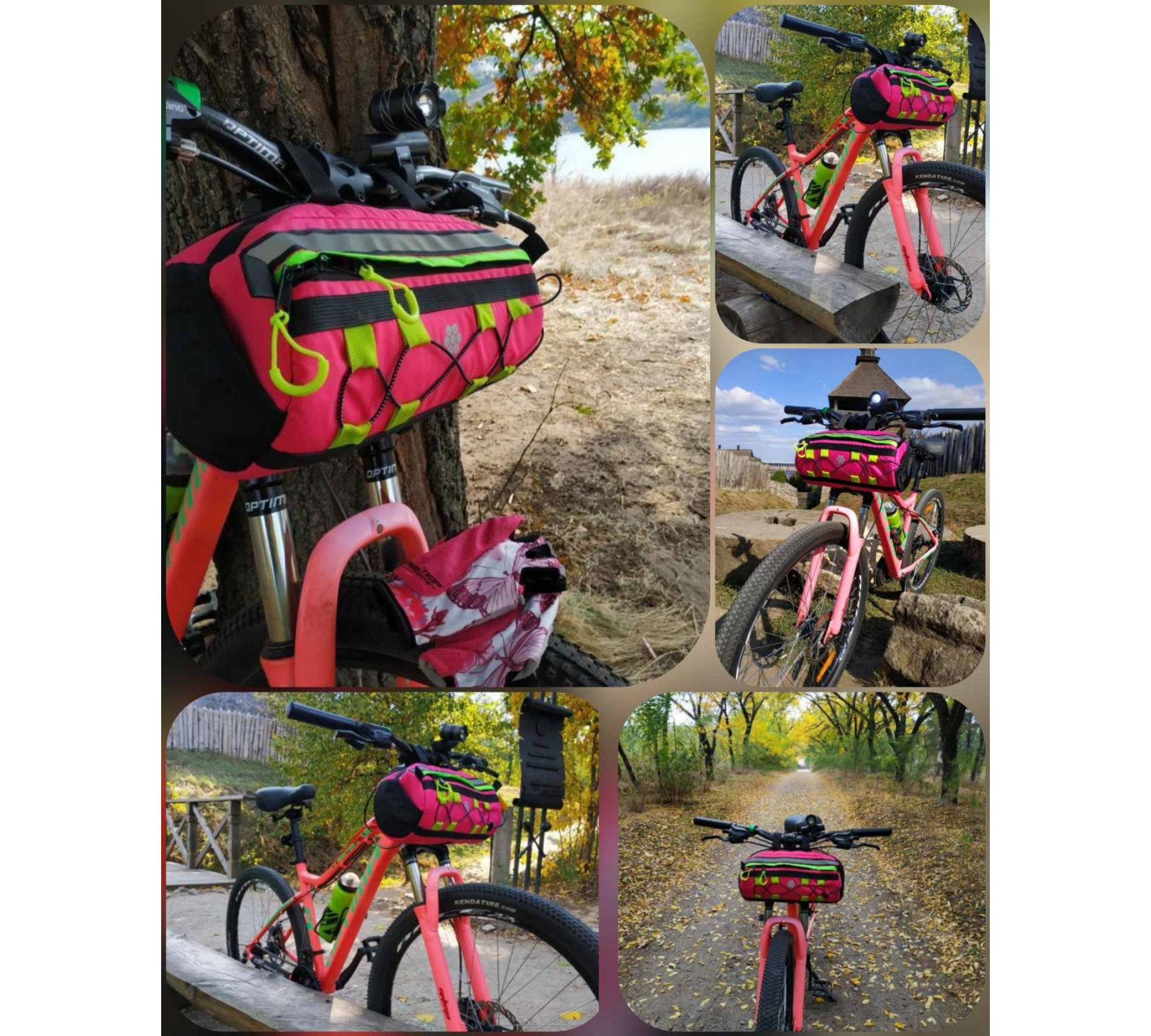 Handlebar bag custom style. Barrel bag pack. Bicycle Handlebar Bag, Bike bag, bike decor bar, Cycling bag, bicycle birthday.