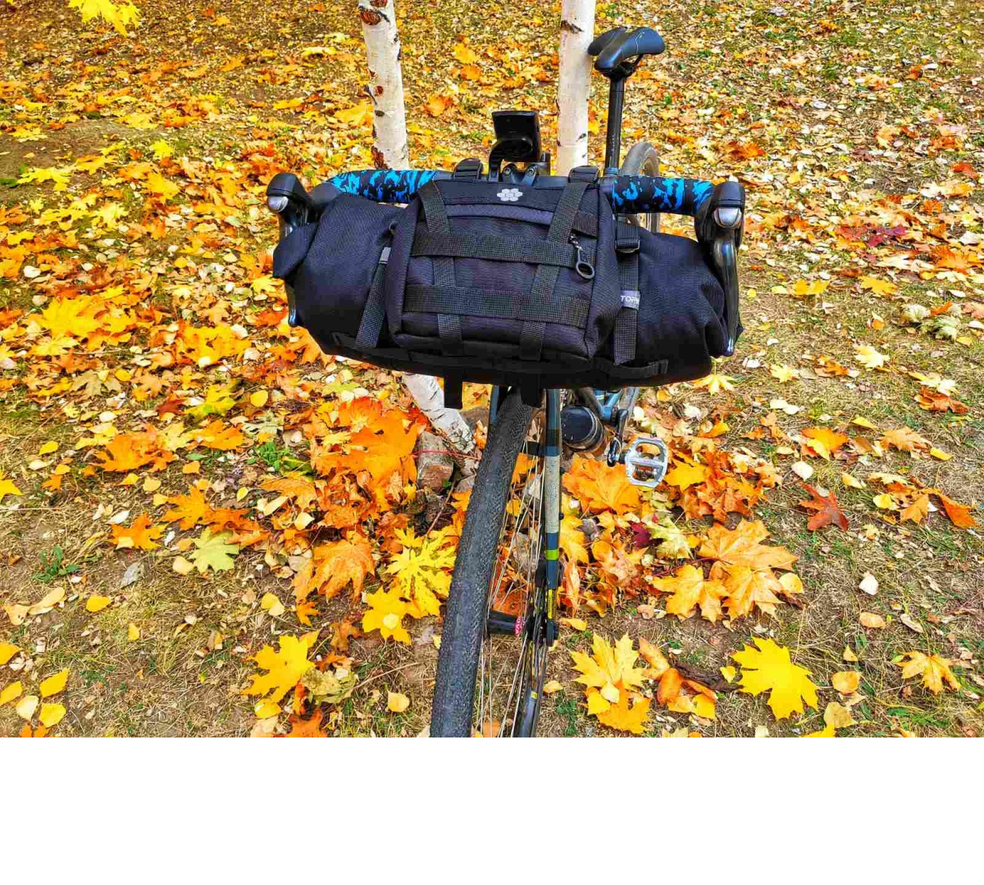 Bike bag (Roll-Top), Travel bag, Road trip, handlebar bag, mountain bike, bicycle accessories, bicycle handlebar bag, - Lesenok bag