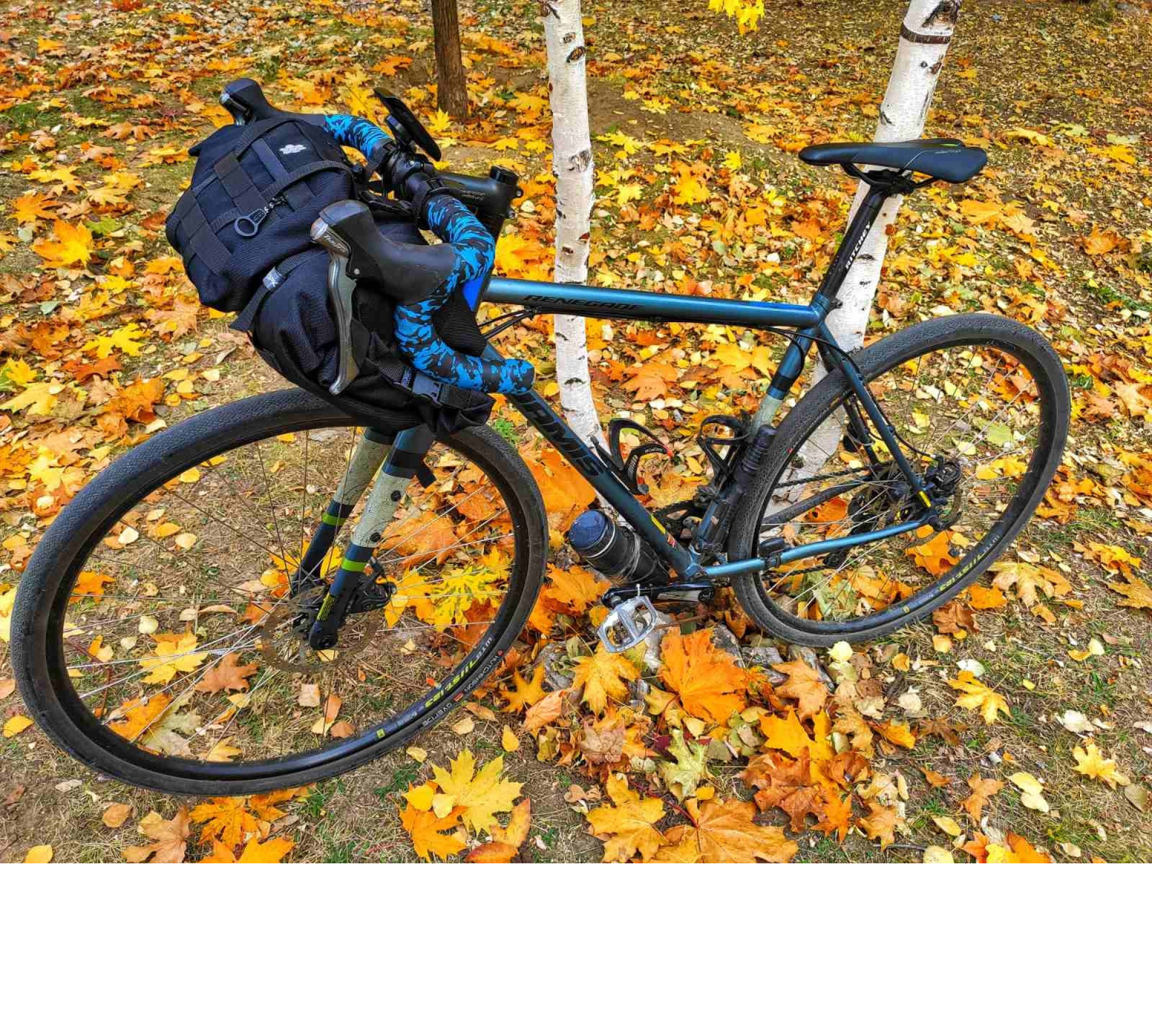 Bike bag (Roll-Top), Travel bag, Road trip, handlebar bag, mountain bike, bicycle accessories, bicycle handlebar bag, - Lesenok bag