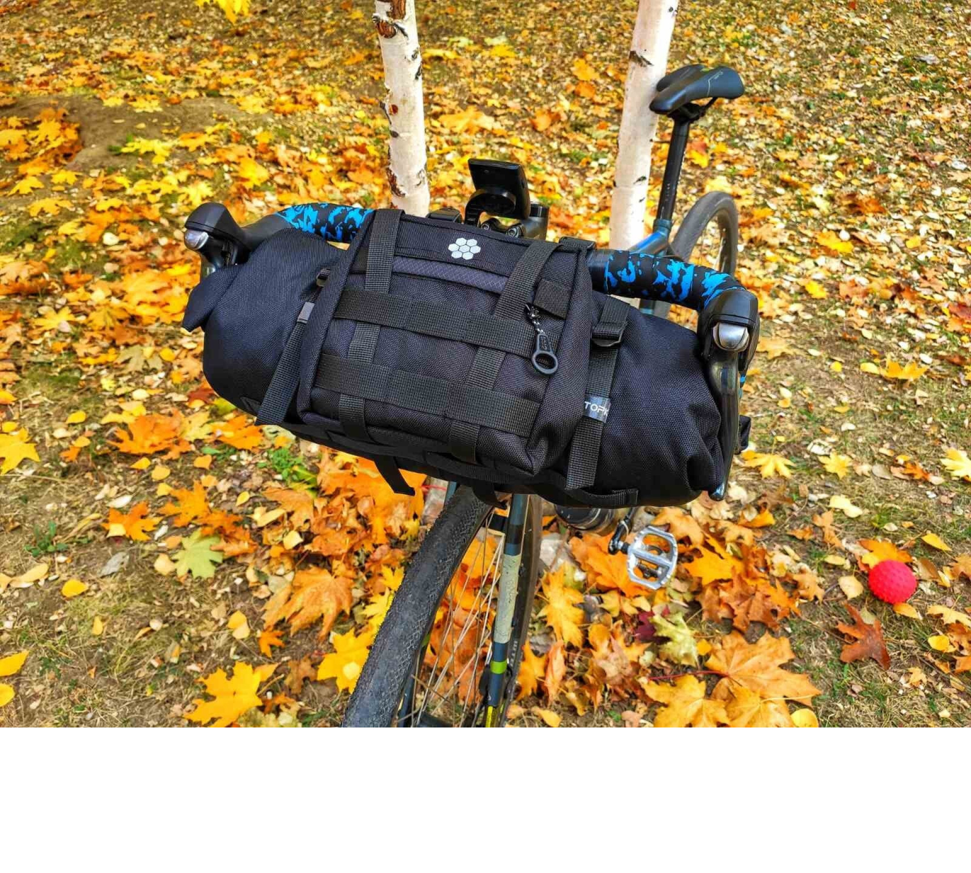 Bike bag (Roll-Top), Travel bag, Road trip, handlebar bag, mountain bike, bicycle accessories, bicycle handlebar bag, - Lesenok bag