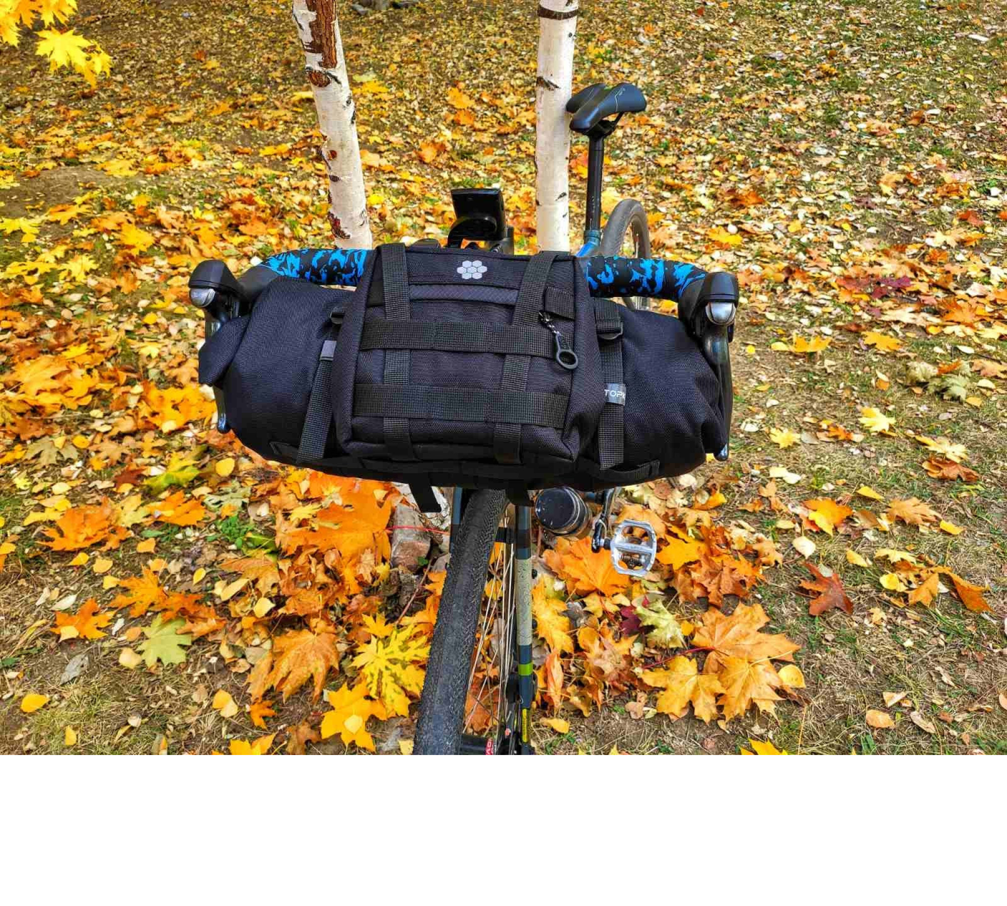 Bike bag (Roll-Top), Travel bag, Road trip, handlebar bag, mountain bike, bicycle accessories, bicycle handlebar bag, - Lesenok bag