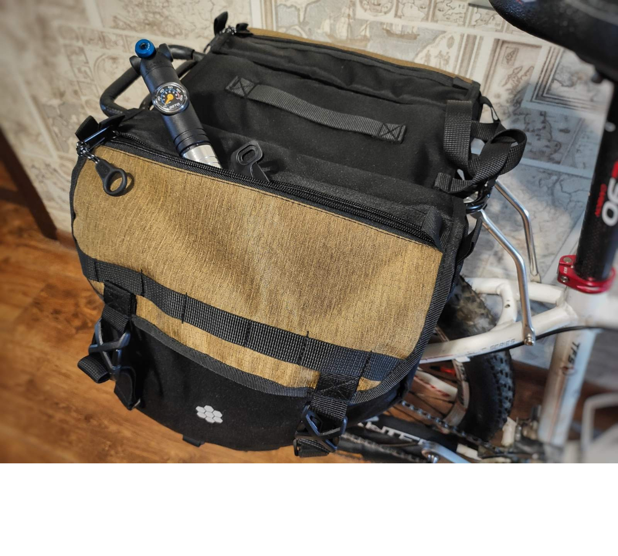 Bicycle Ride Bag  Bike Rack Bag Pannier bag bicycle Cycling Gifts Bicycle Accessories Bag Saddle Bag Bike Mountain Bike. Bike Decor