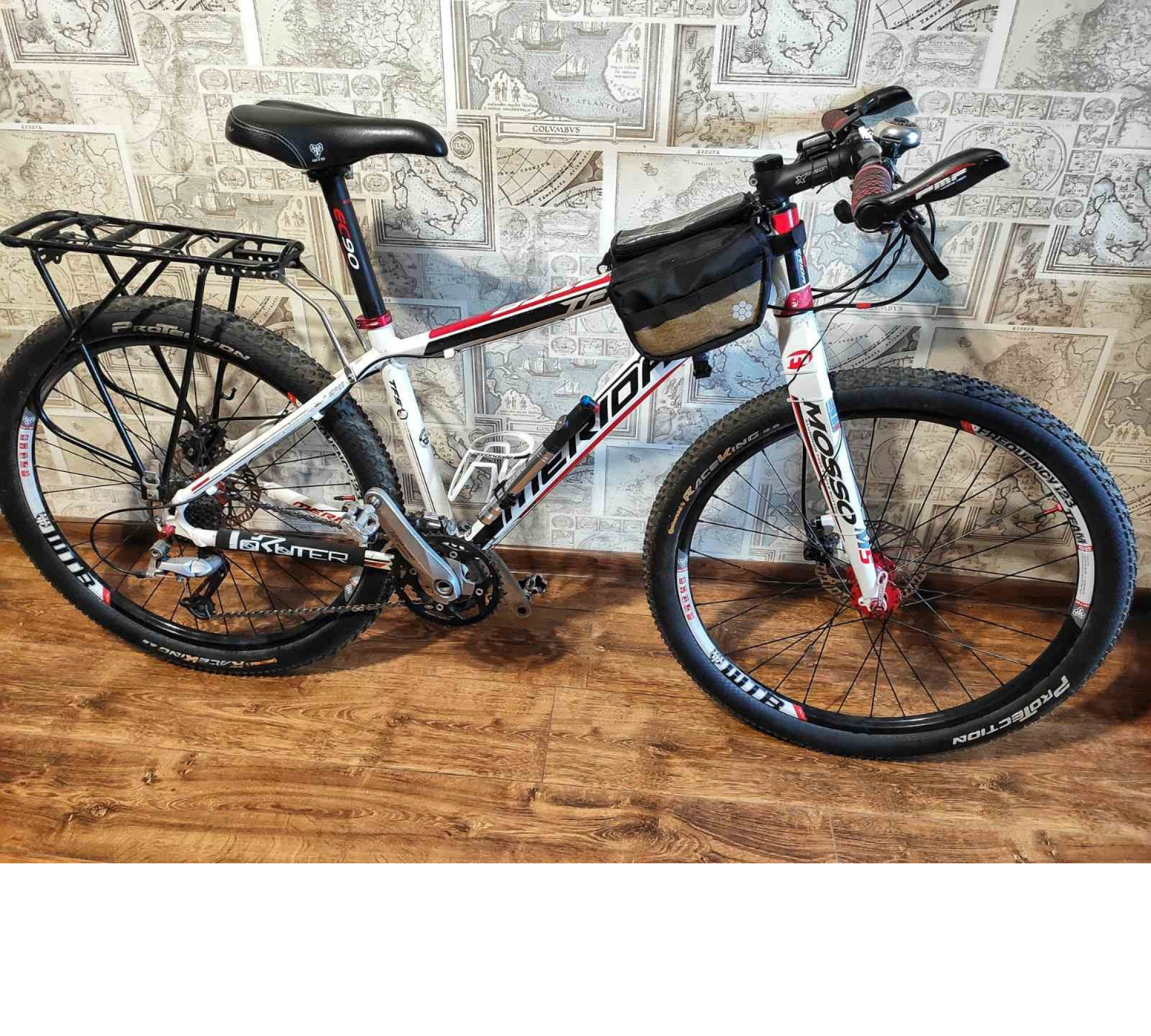 Bicycle Accessories Bag custom Bike Frame Bag Cycling Gifts Clear Phone Case Bike decor for women -  Cyclist anniversary Bicycle bag.