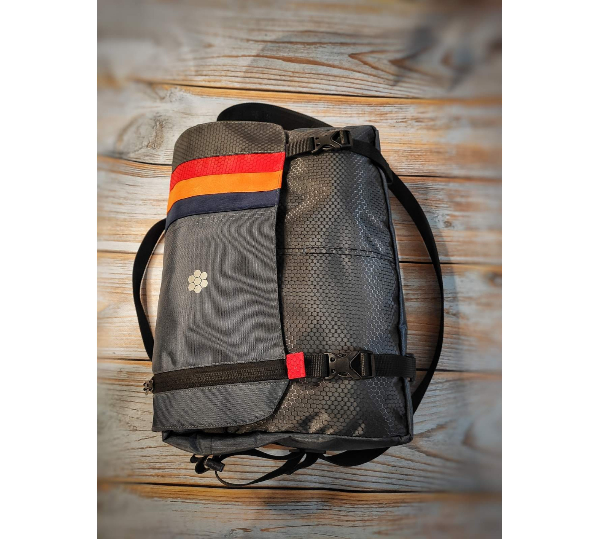 Messenger Bike Bag Urban Bike Bags Gifts Ita Canvas Messenger Bag men/women. Laptop Bag custom.Cross body bag. Rainbow bicycle bag