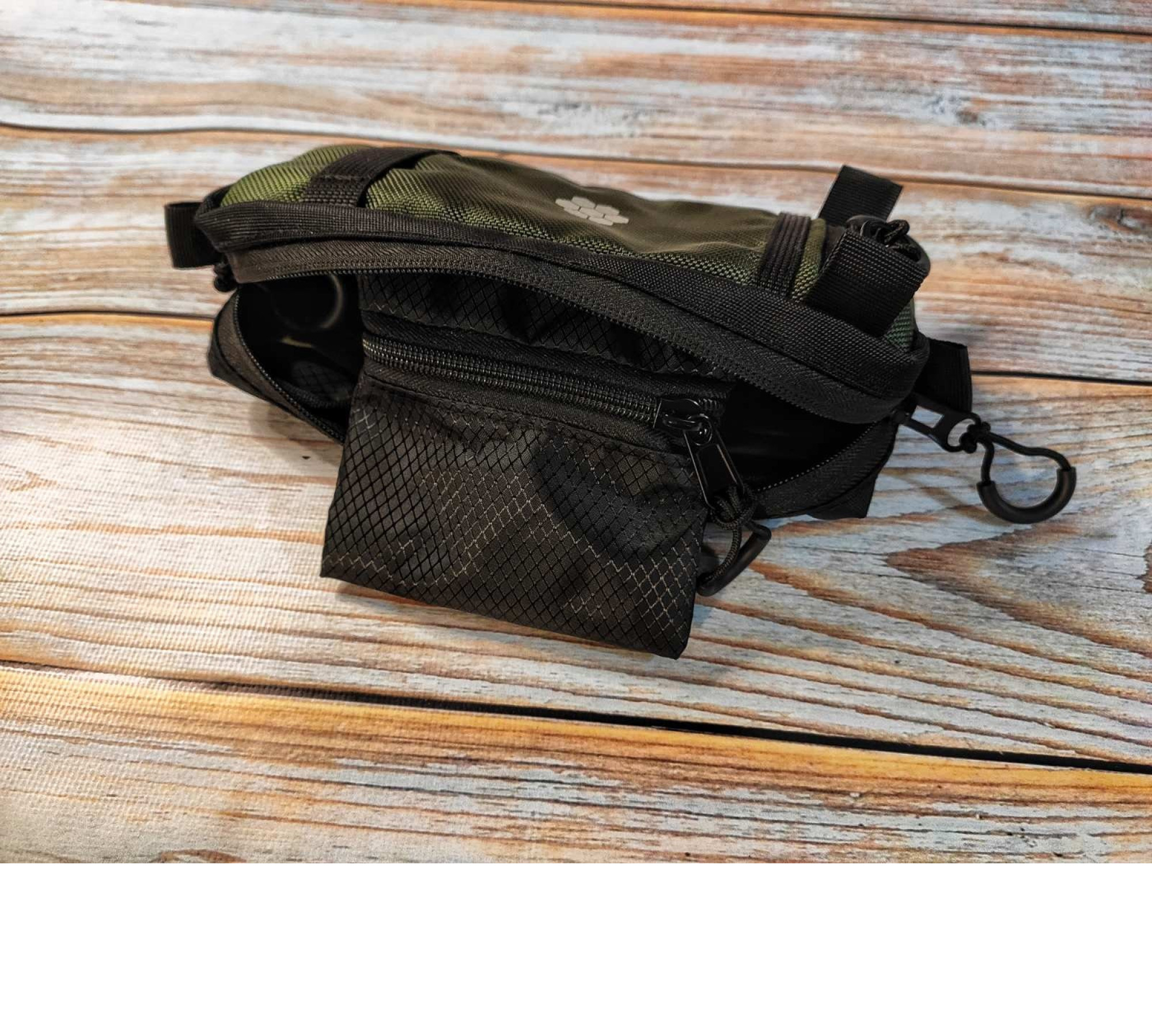 EDC Gear Bag 3-1! Travel Wallet. Fanny Pack mens custom. Belt bag. Cycling hip pack. Edc tray. Purse organizer Travel jewelry gifts.