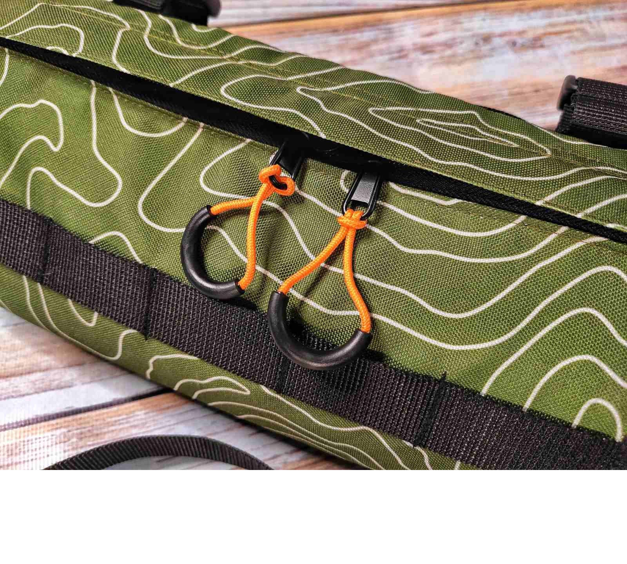 Bicycle handlebar bag. Cycling bag gifts. Sport bag gifts. Travel bag cycling. Bicycle accessories. Custom bike bag khaki - Lesenok bag