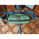 Bicycle handlebar bag. Cycling bag gifts. Sport bag gifts. Travel bag cycling. Bicycle accessories. Custom bike bag khaki - Lesenok bag