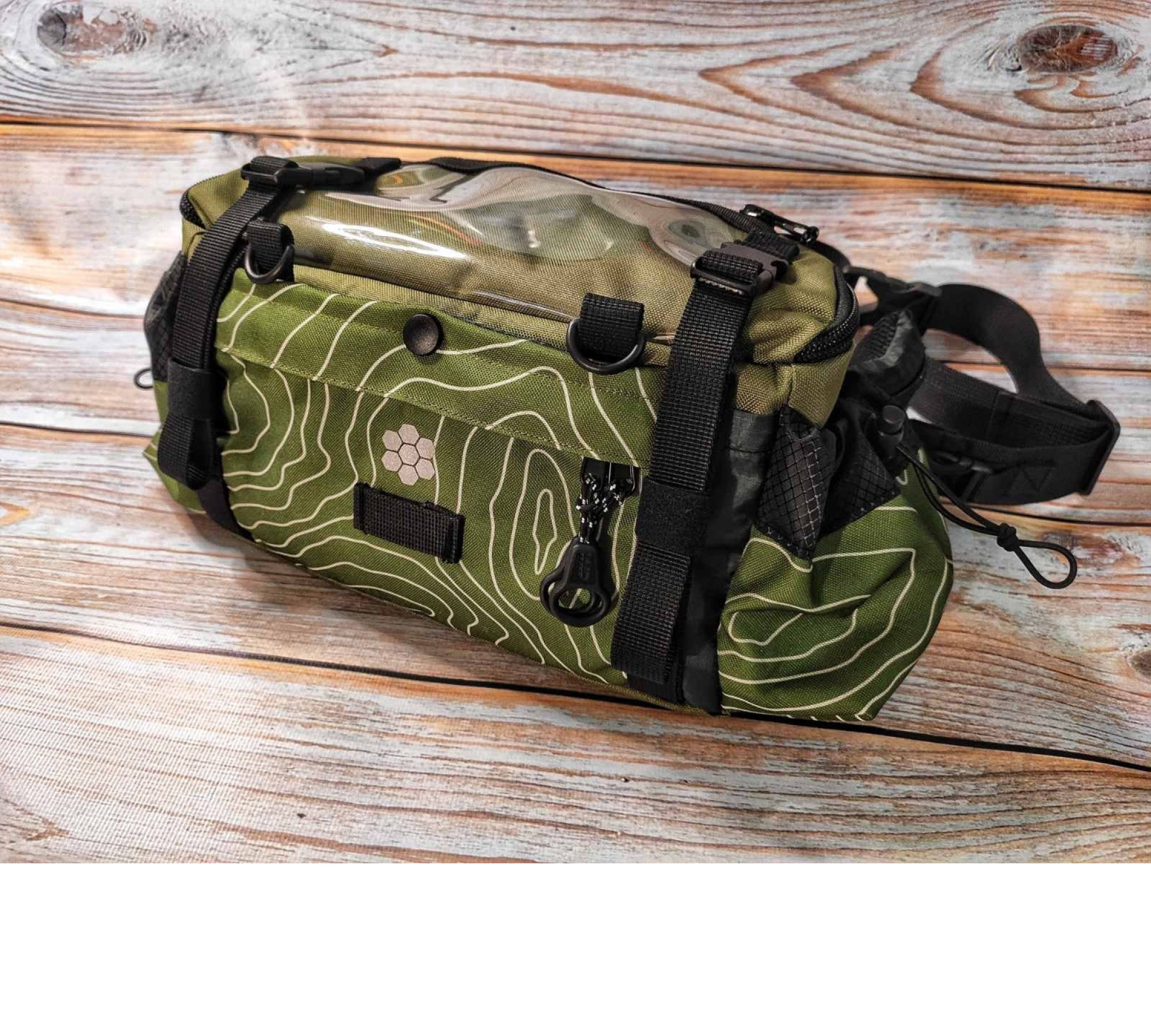 Waist Cycling bag Belt Gear gifts, grey Fanny Pack large, Bicycle ride bag, Handlebar bag, Cycling hip pack, Bike bag sport for cyclists