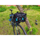 Barrel Bicycle Bag-Handlebar bag gifts. Bike bag for ride trip. Bikepacking gear. Gravel bag asseccories. Roll-top bag big. Bike pack