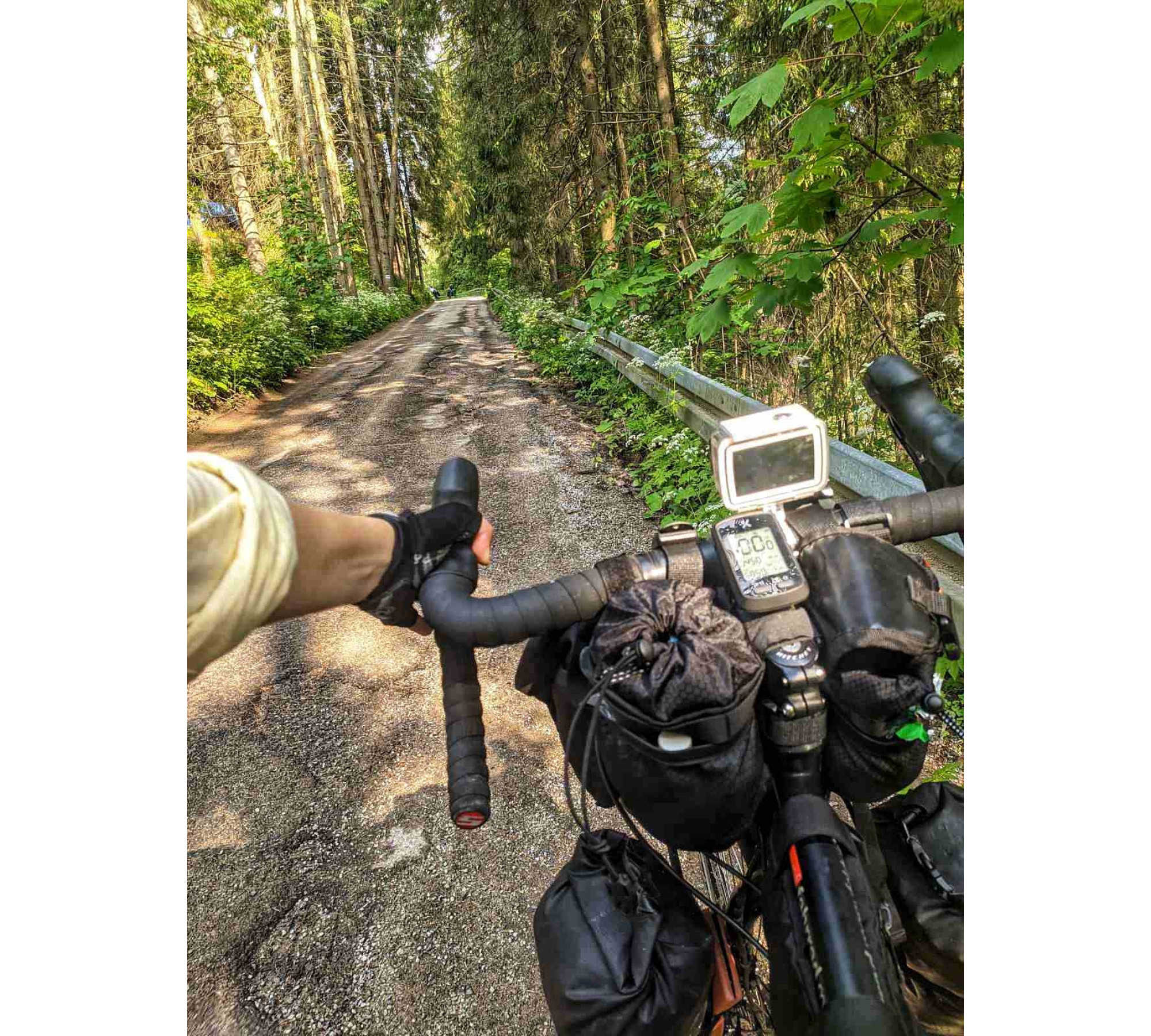 Bicycle Feeder Bag Bike Pack For Gravel Trip Cycle Gifts, Handlebar bag gear, cycling bikepacking, barrel bag mini, gravel pack Lesenok