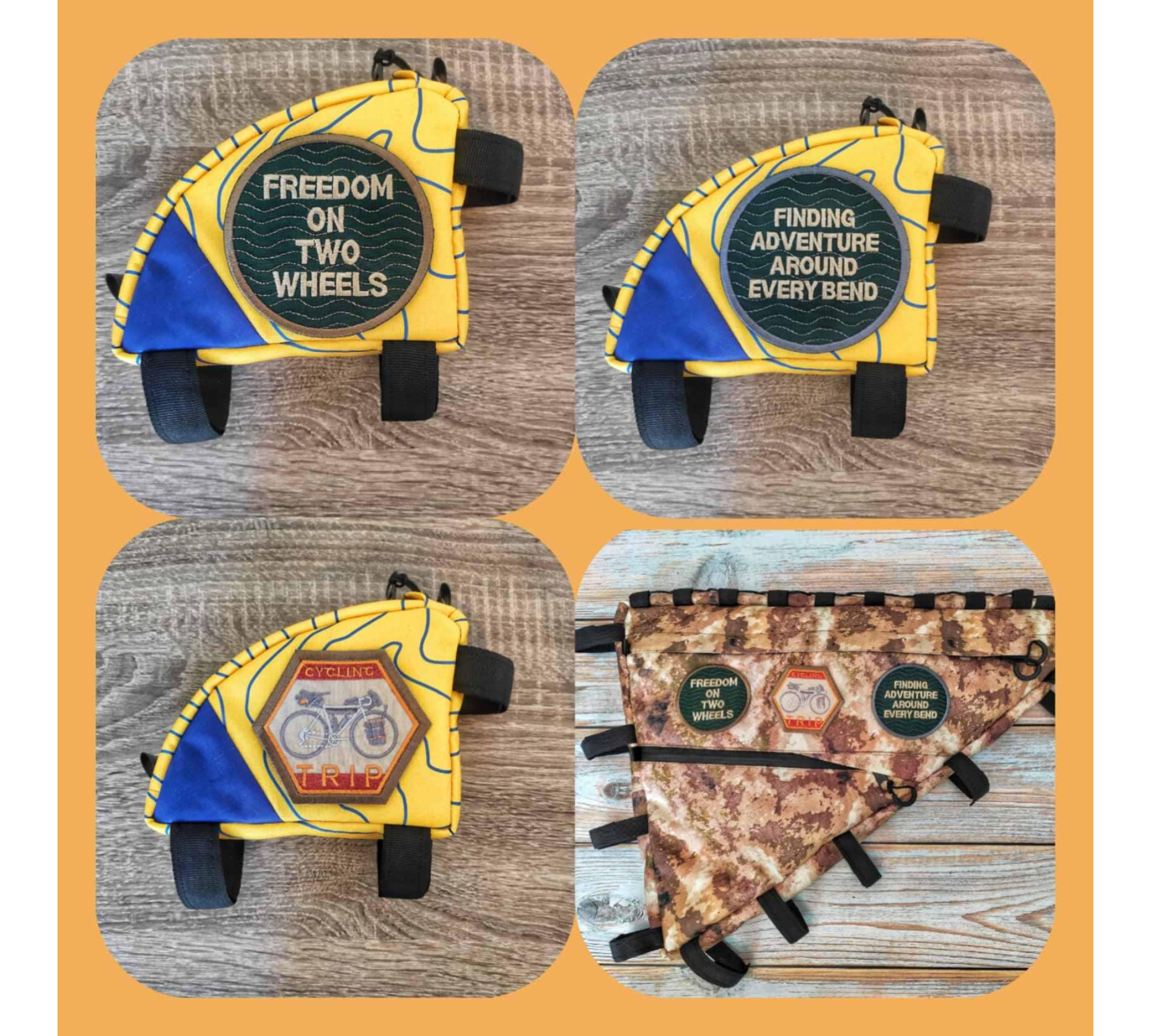 Bicycle Patch — Custom Patch for Bikepacking Gear, Bags & Clothing | LESENOK