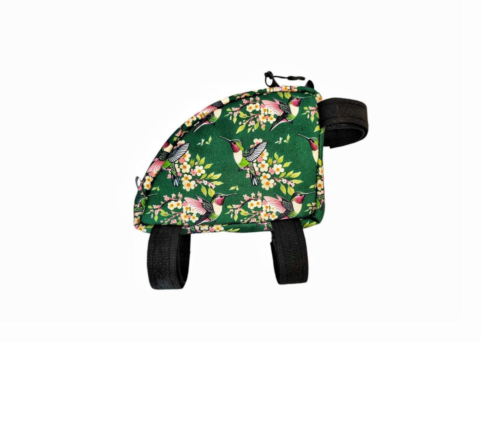 Bike bag Bicycle Bags Green in Bike frame gear, Saddle bag bike, Bicycle accessories  Rear bike bag, cyclist anniversary Organizer bag.