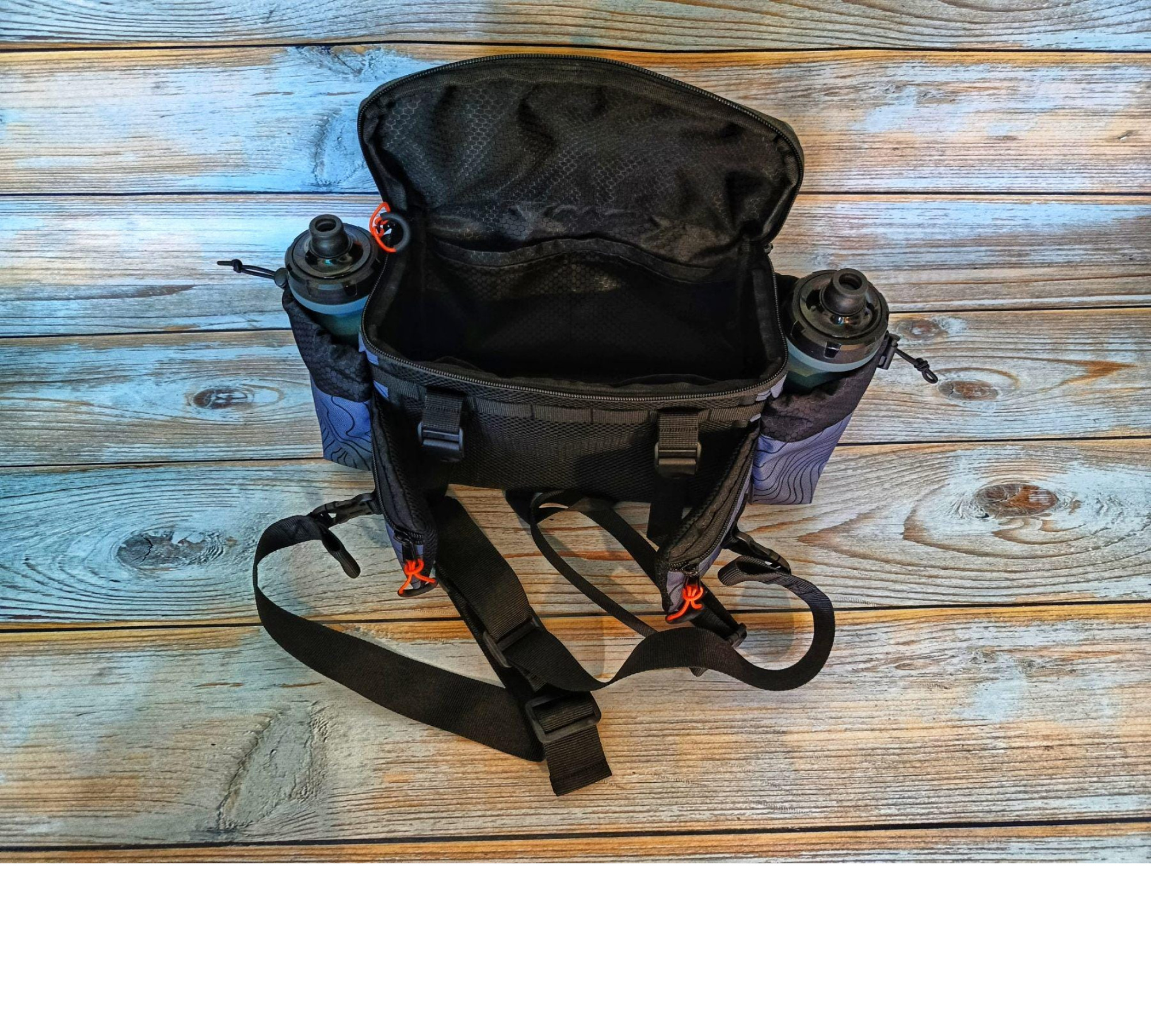 Waist Cycling bag Belt Gear gifts, grey Fanny Pack large, Bicycle ride bag, Handlebar bag, Cycling hip pack, Bike bag sport for cyclists