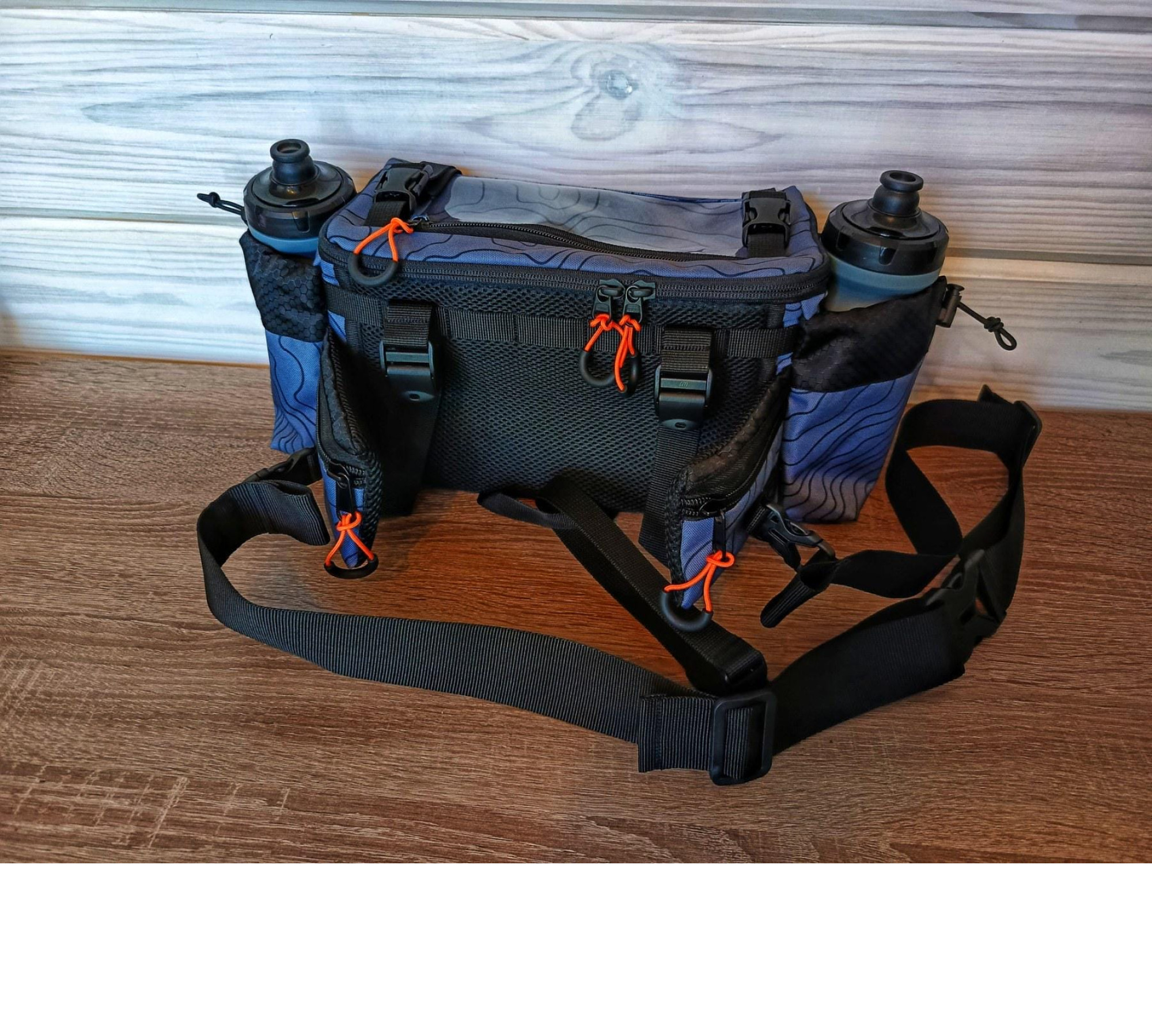 Waist Cycling bag Belt Gear gifts, grey Fanny Pack large, Bicycle ride bag, Handlebar bag, Cycling hip pack, Bike bag sport for cyclists