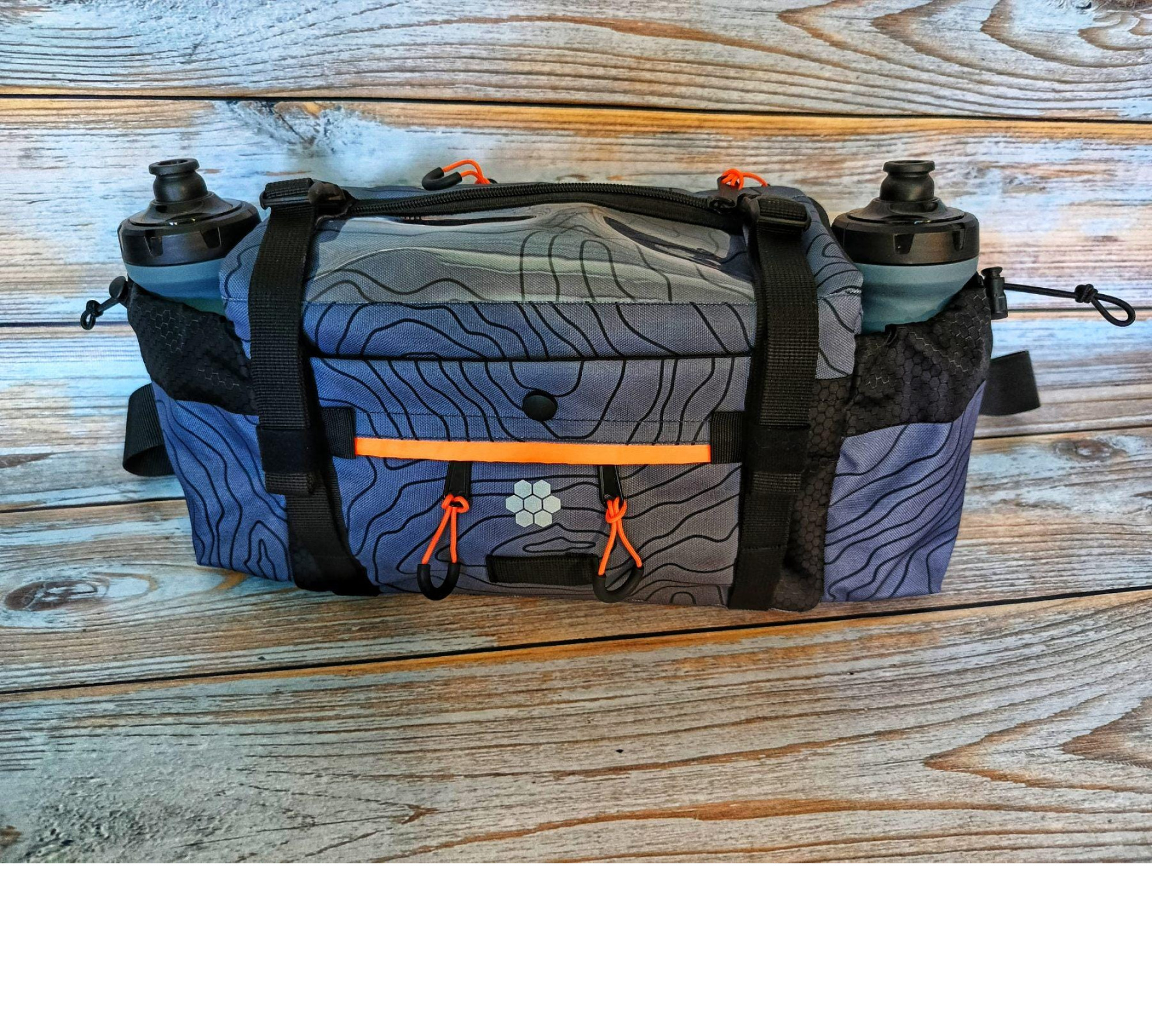 Waist Cycling bag Belt Gear gifts, grey Fanny Pack large, Bicycle ride bag, Handlebar bag, Cycling hip pack, Bike bag sport for cyclists
