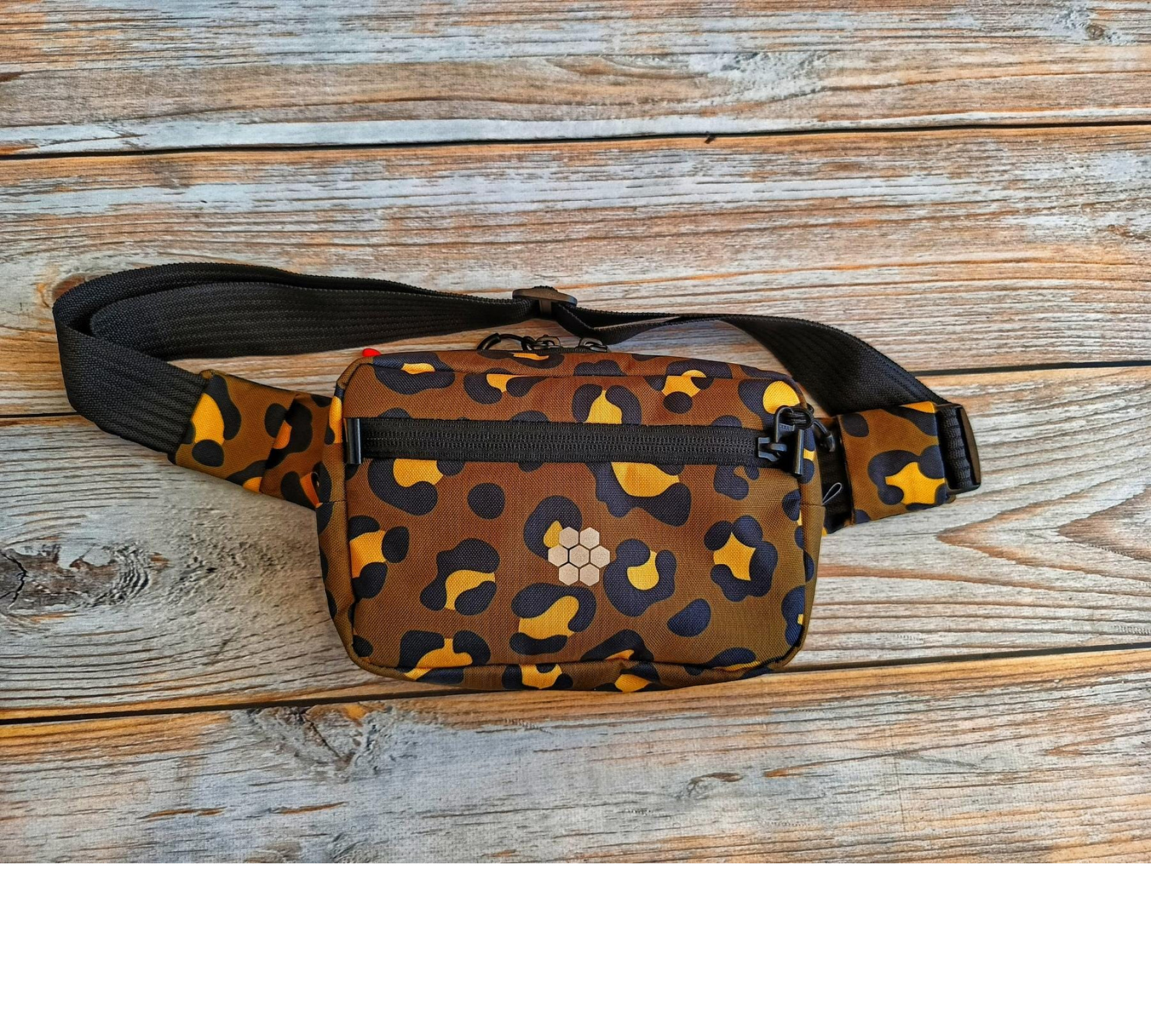 Women Cycling Gifts Small Fanny Pack custom Leopard Light and Minimalist Hip Pack, bum bag mens fanny pack Bicycle gifts belts bags.