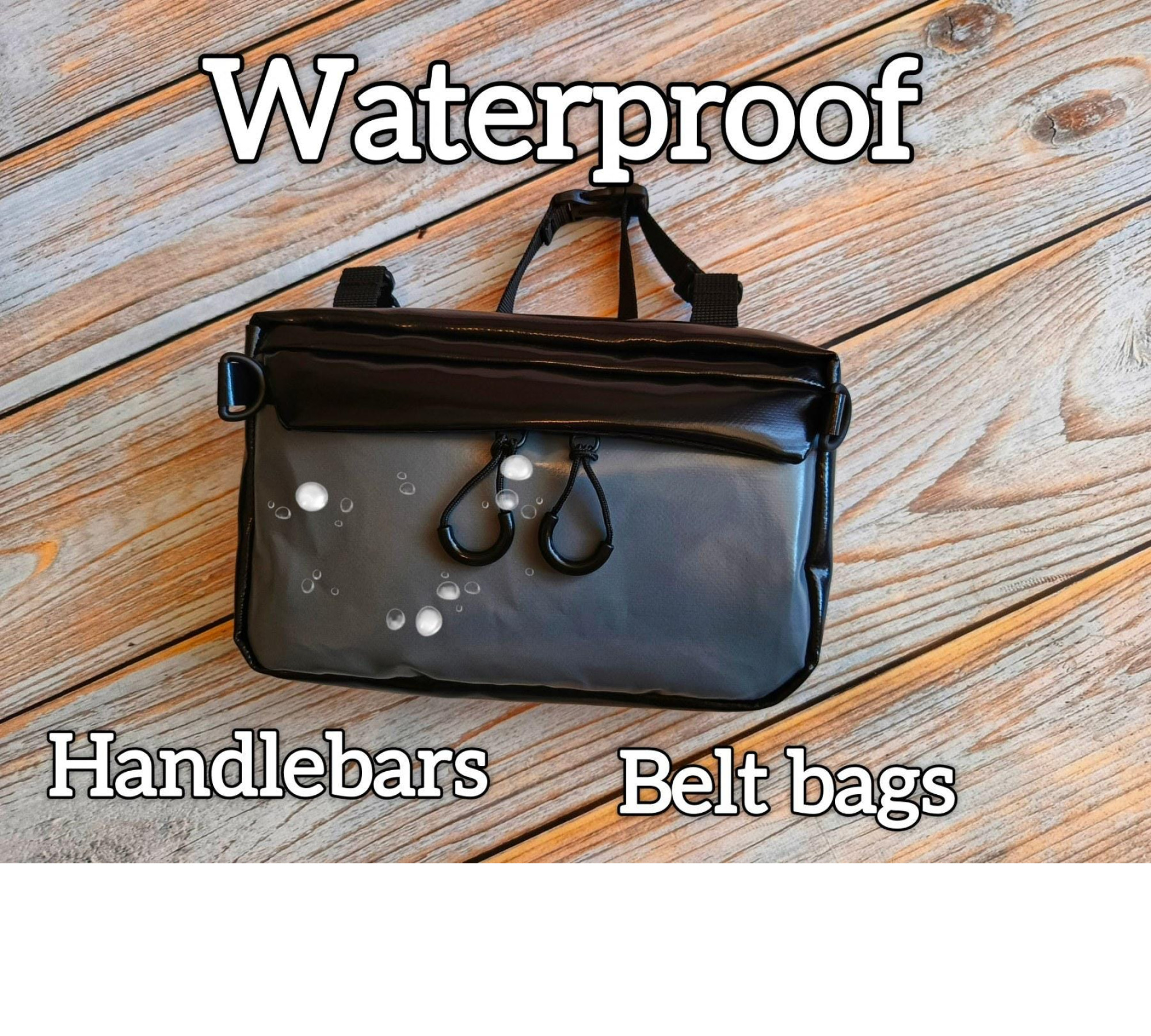 Waist bags Handlebars Waterproof Small Bag|Front Bags Gray Black Color There Is a Choice of colors. Bike Bag cyclists