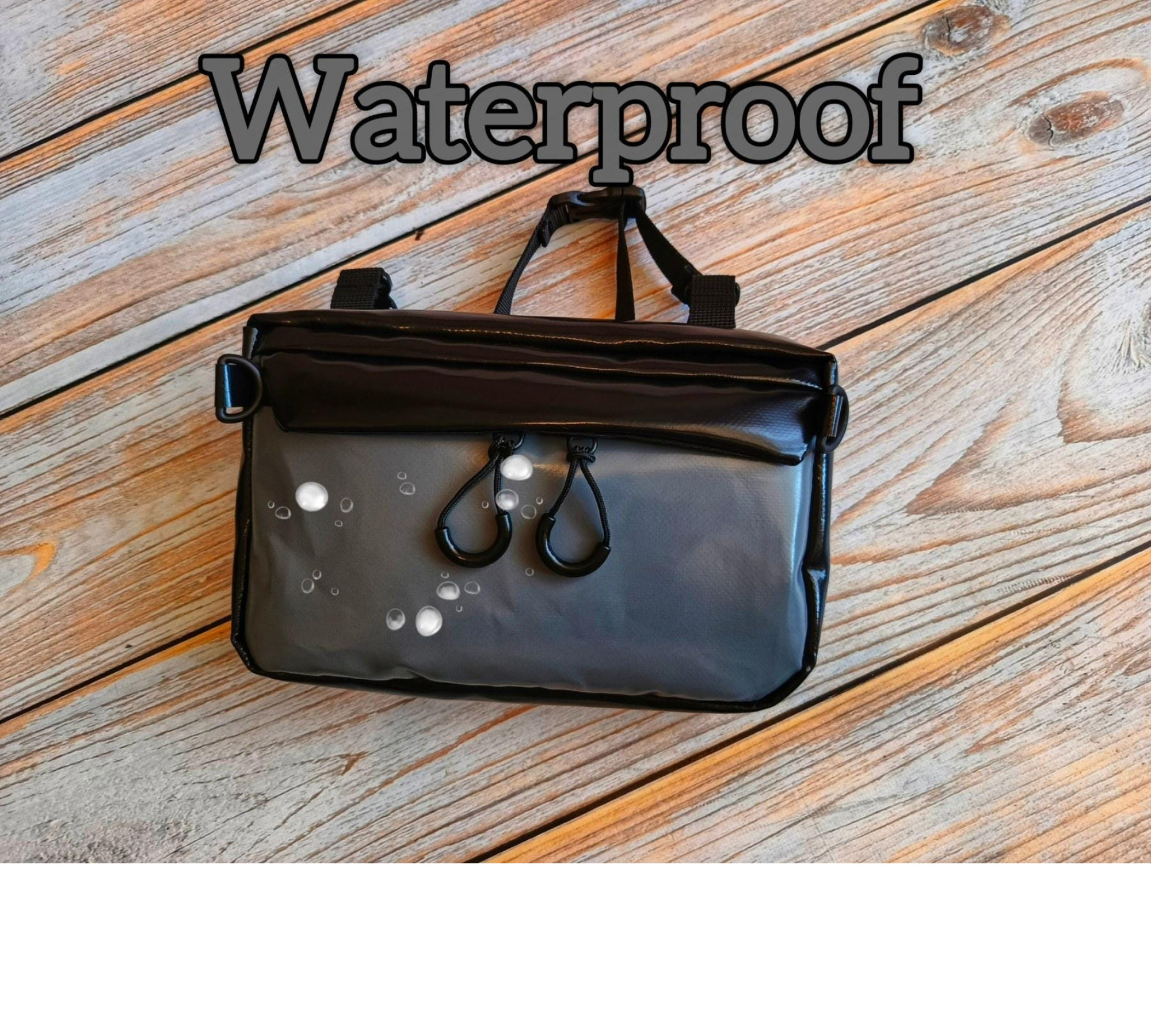 Waist bags Handlebars Waterproof Small Bag|Front Bags Gray Black Color There Is a Choice of colors. Bike Bag cyclists