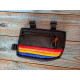 Rainbow Mini  Half Frame Bag Custom Design, Fahrrad Rahmentasche gifts, triangle bike bag mini, MTB frame bag