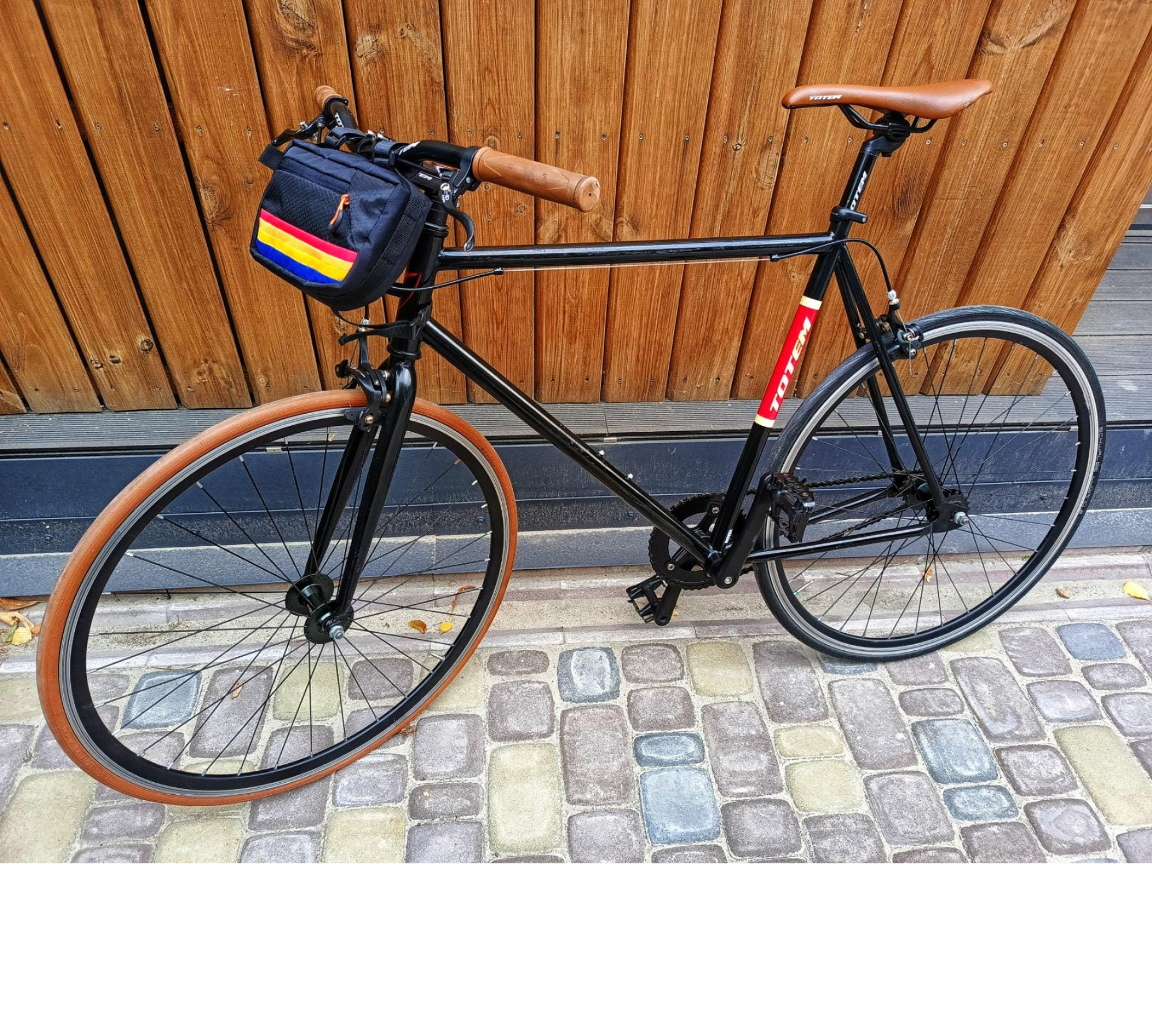 Rainbow Mini  Half Frame Bag Custom Design, Fahrrad Rahmentasche gifts, triangle bike bag mini, MTB frame bag