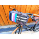 Cycling hip bag Rainbow, Vibrant Multipurpose Bike Bag: Handlebar, Hip & Commuter Cycling Accessory for Women.