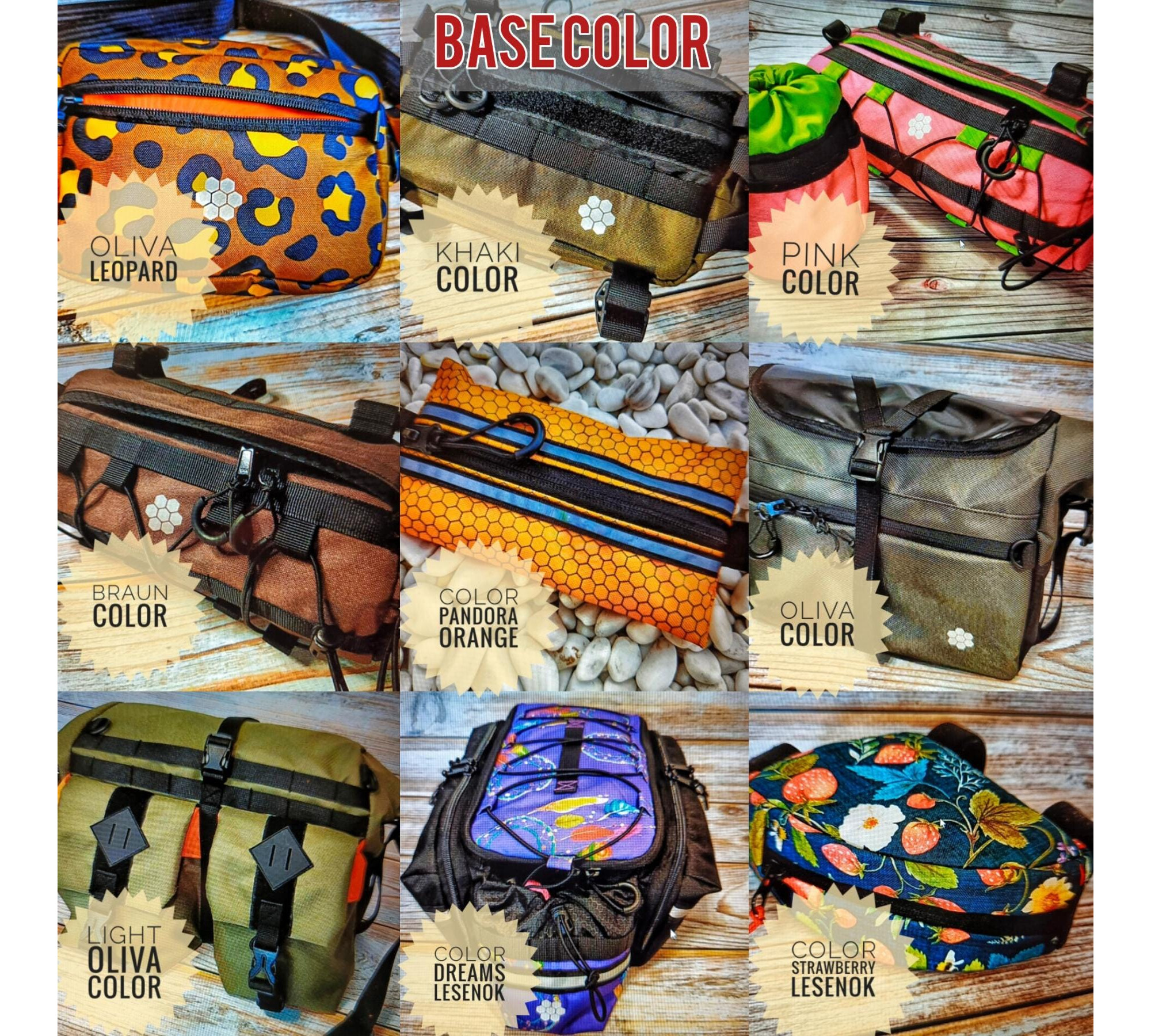 Braun Half Frame Bag Custom Design, Fahrrad Rahmentasche gifts, triangle bike bag mini, MTB frame bag