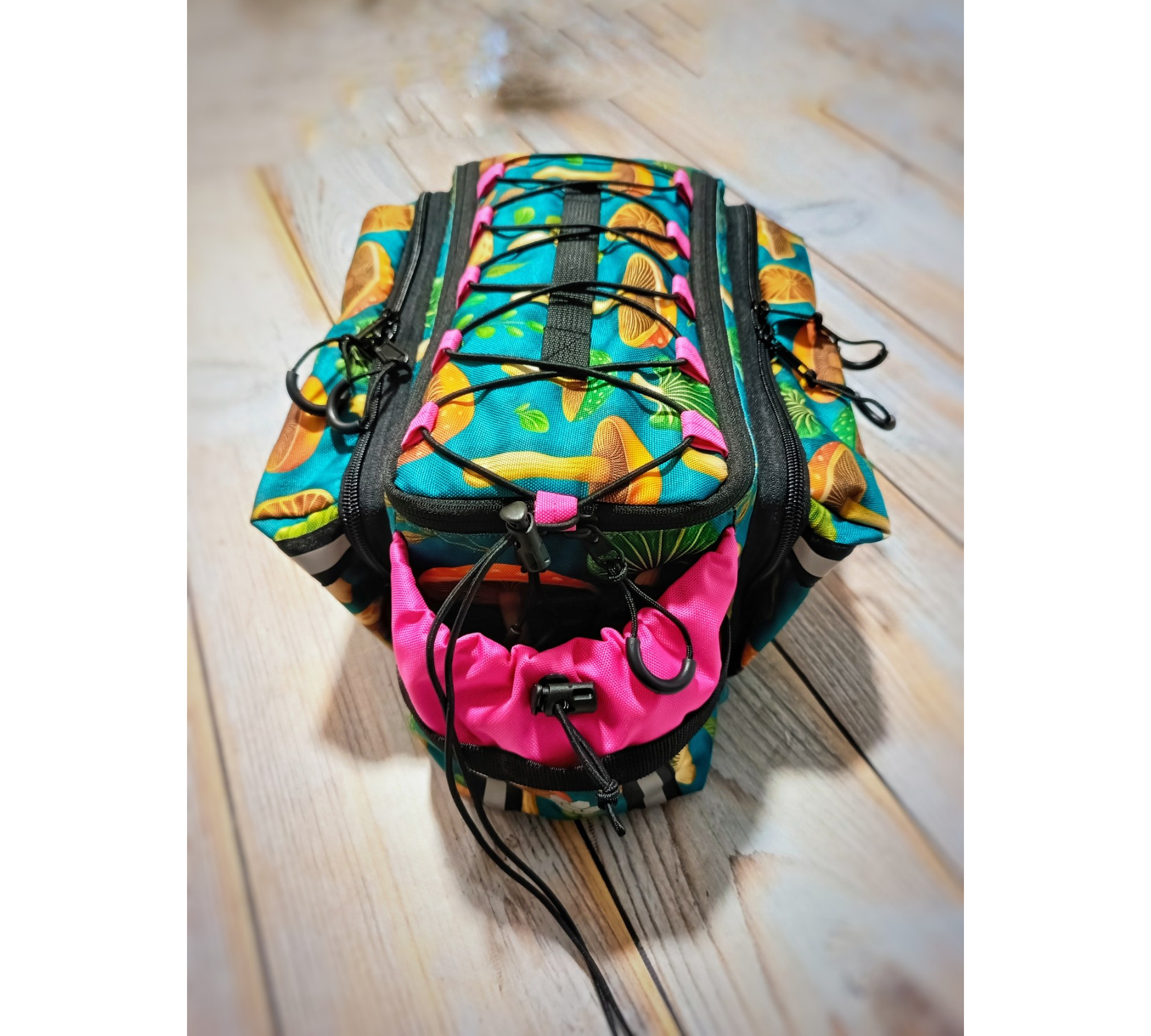 Panniers bags Bicycle pack SIGMA-8 Mushrooms 