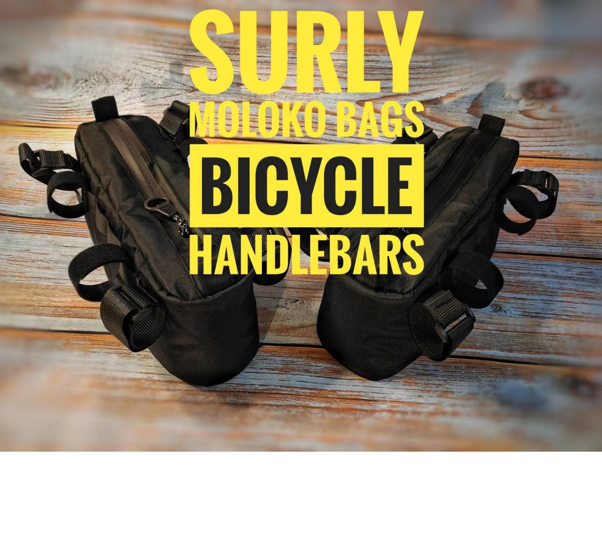 Surly Moloko Handlebar Bag for Bikepacking & Adventure Cycling