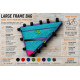 Medium Bike Bag Set – 3 Bags Colorful Cycling System