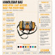 Handlebar Bag CITY BAG - LESENOK