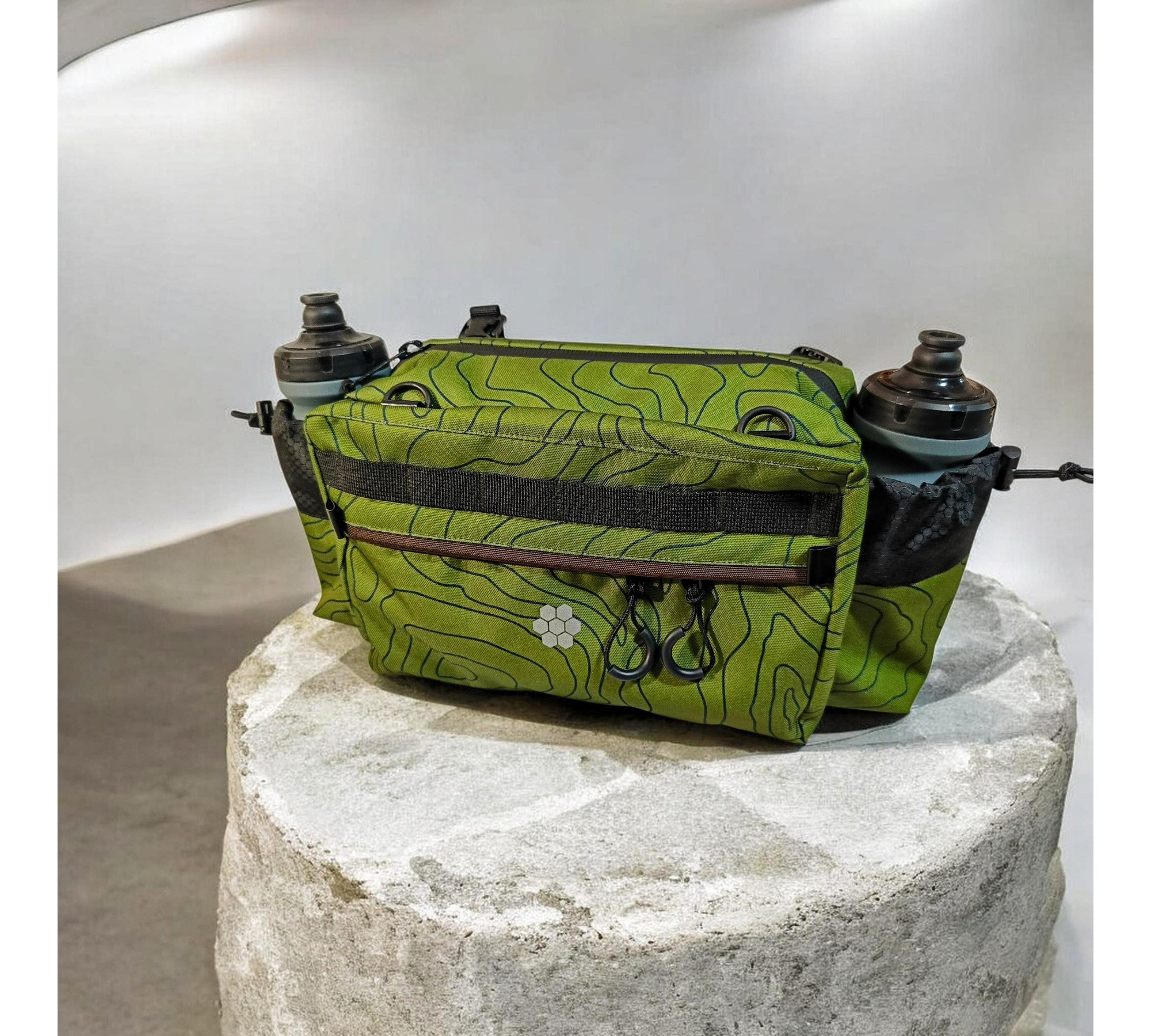 Bike Bag Nautilus Dark Relief l Lesenok Bike Bag Nautilus Dark Relief l Lesenok