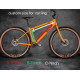Medium Bike Bag Set – 3 Bags Colorful Cycling System
