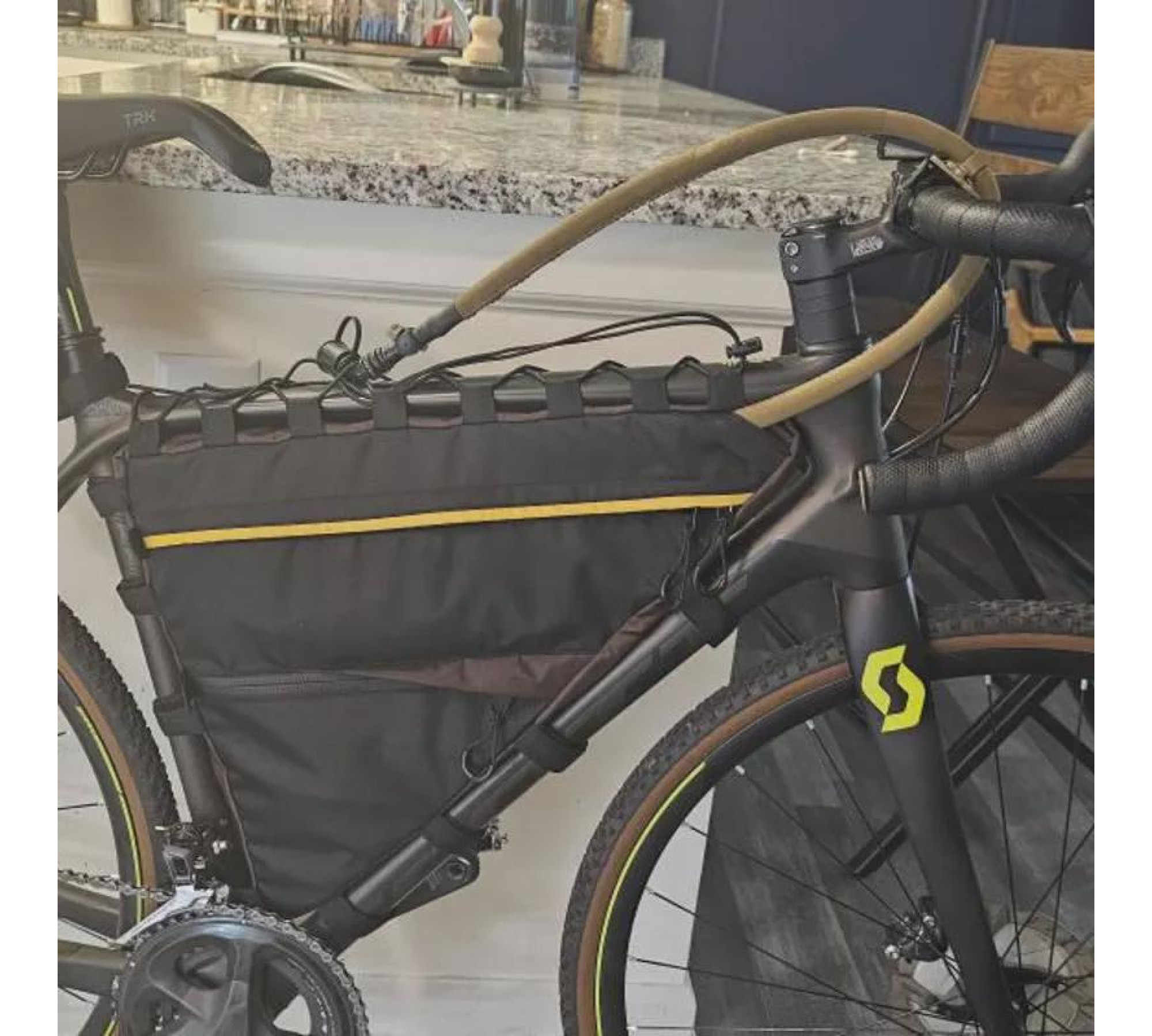 Custom Full Frame Bike Bag by Lesenok