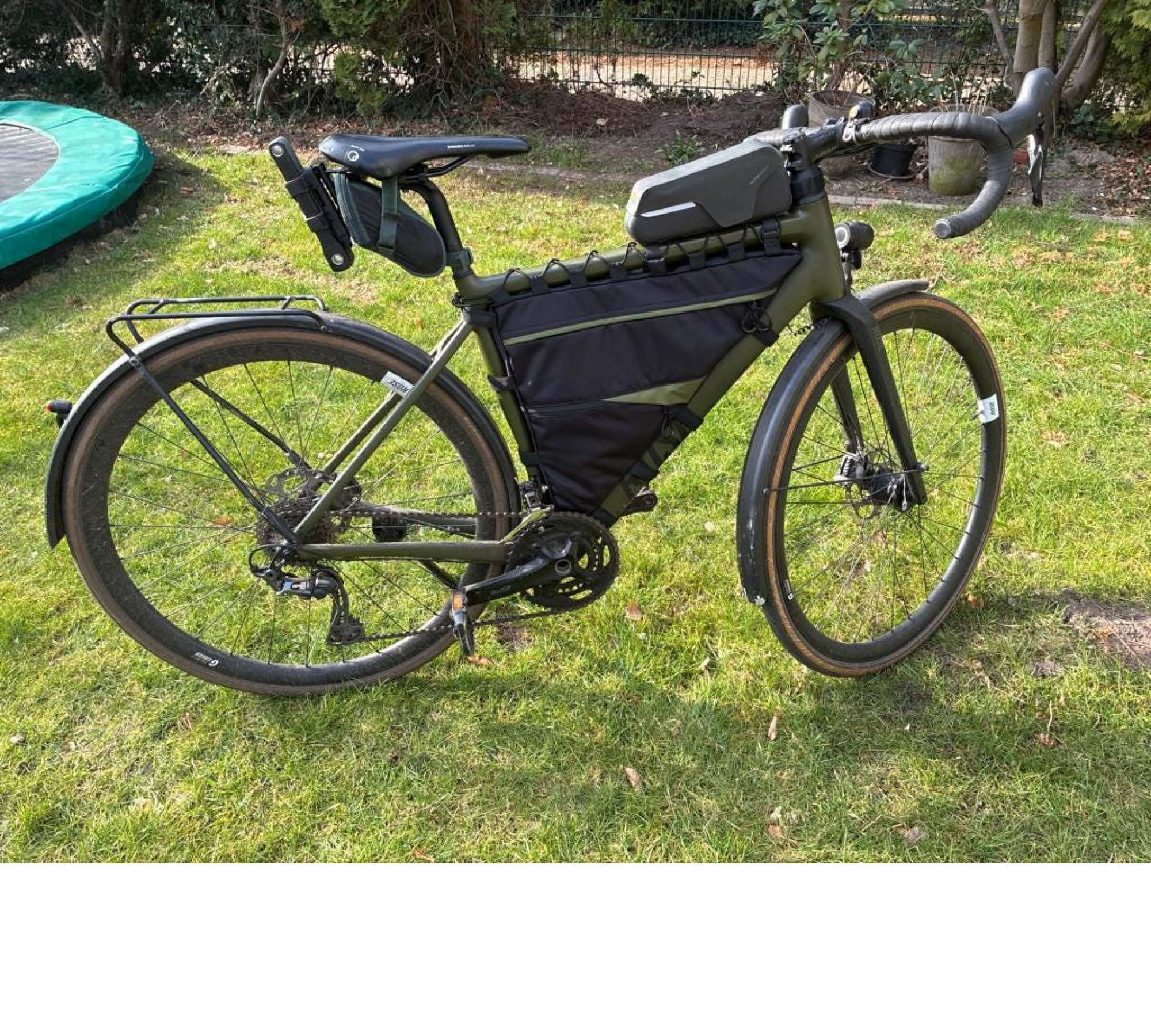 Custom Full Frame Bike Bag by Lesenok