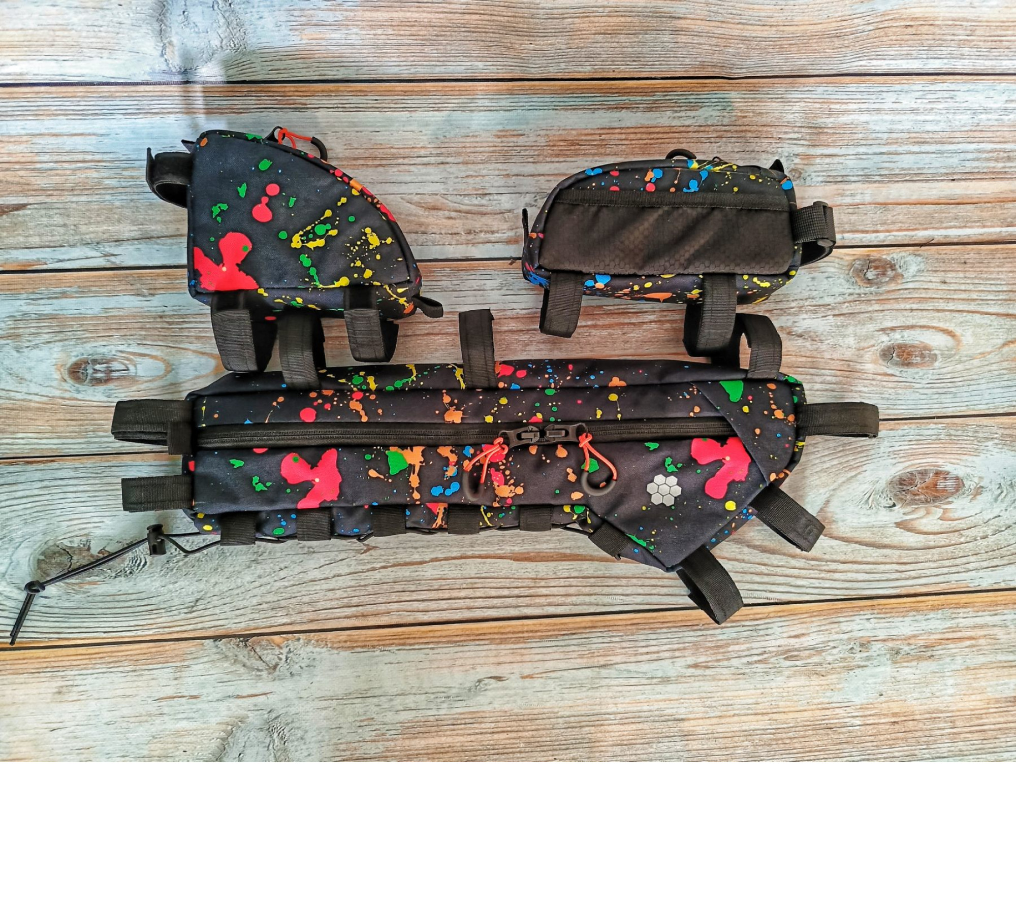 Custom Half Frame Bike Bag Long by Lesenok