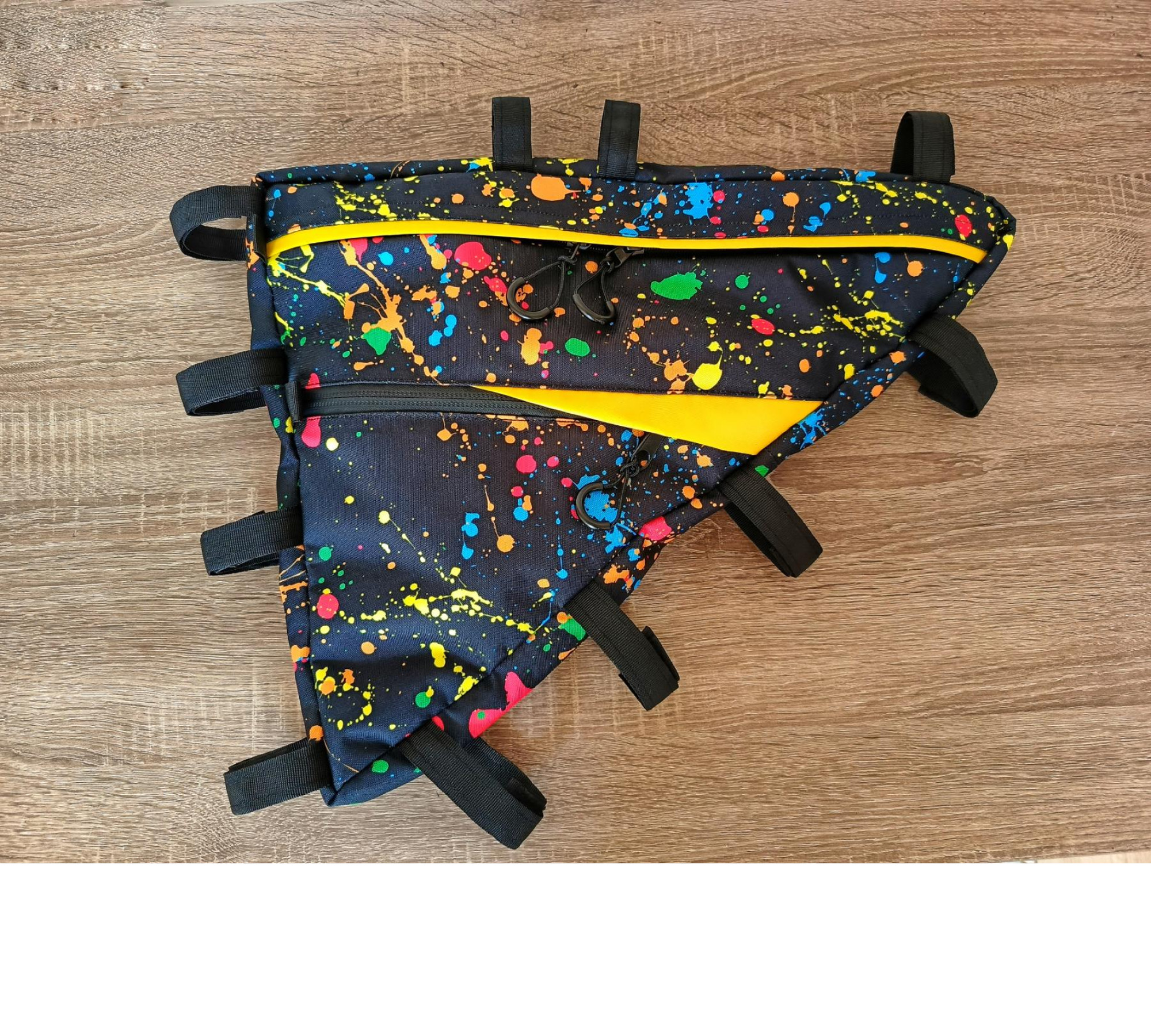 Custom Full Frame Velcro Bike Bag by Lesenok